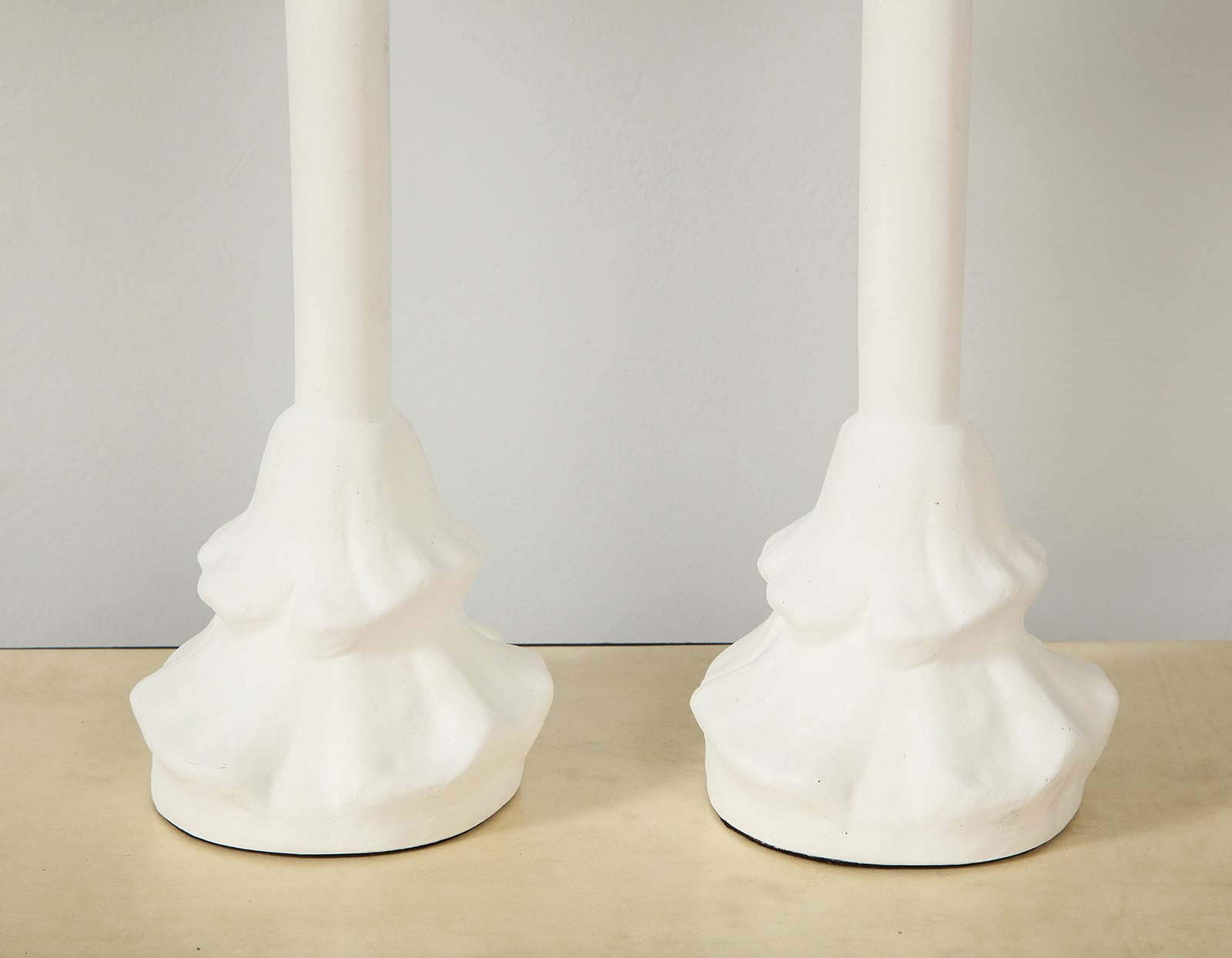 Custom Plaster Gio Table Lamps