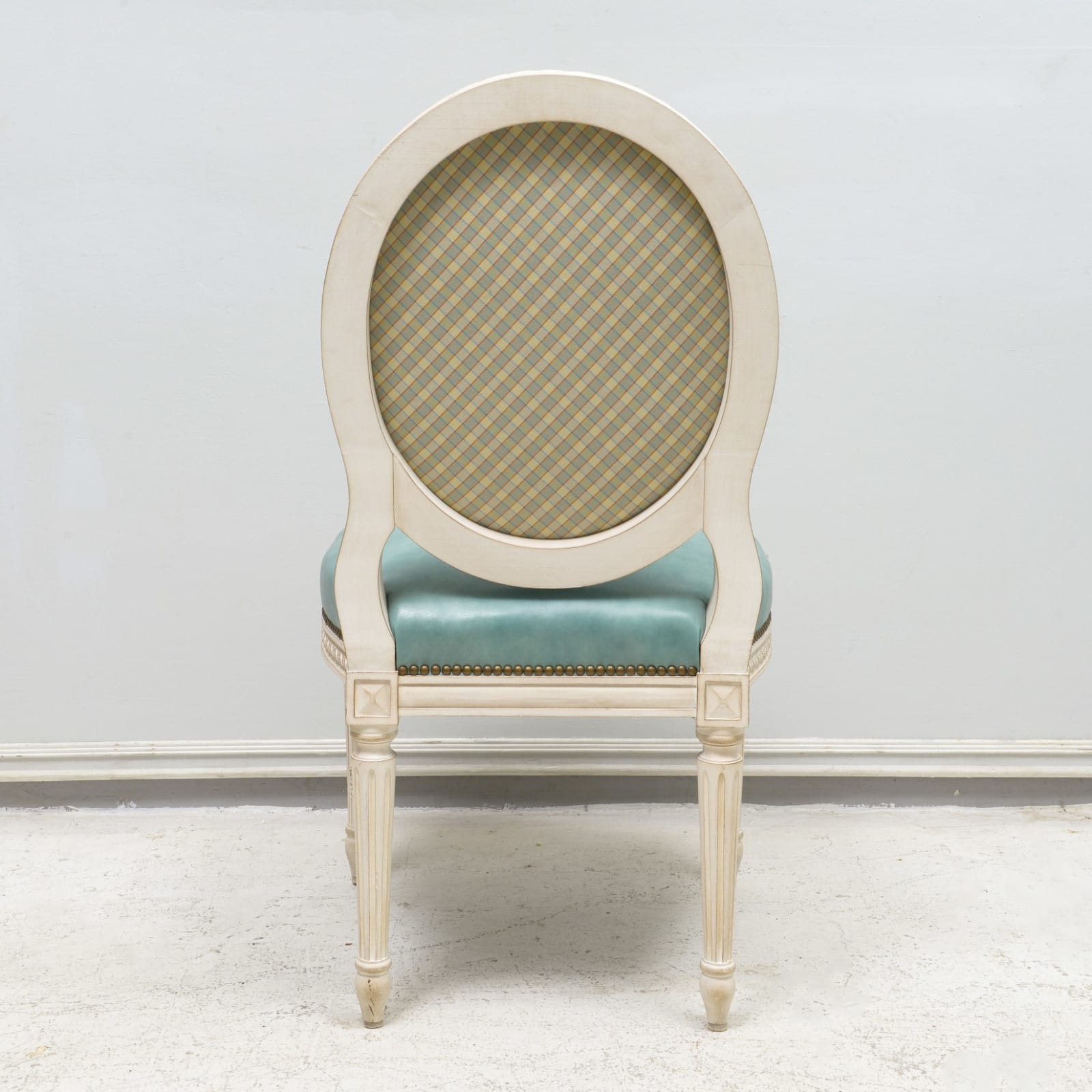 Set of 8 Louis XVI- Style Painted Dining Chairs, late 20th century