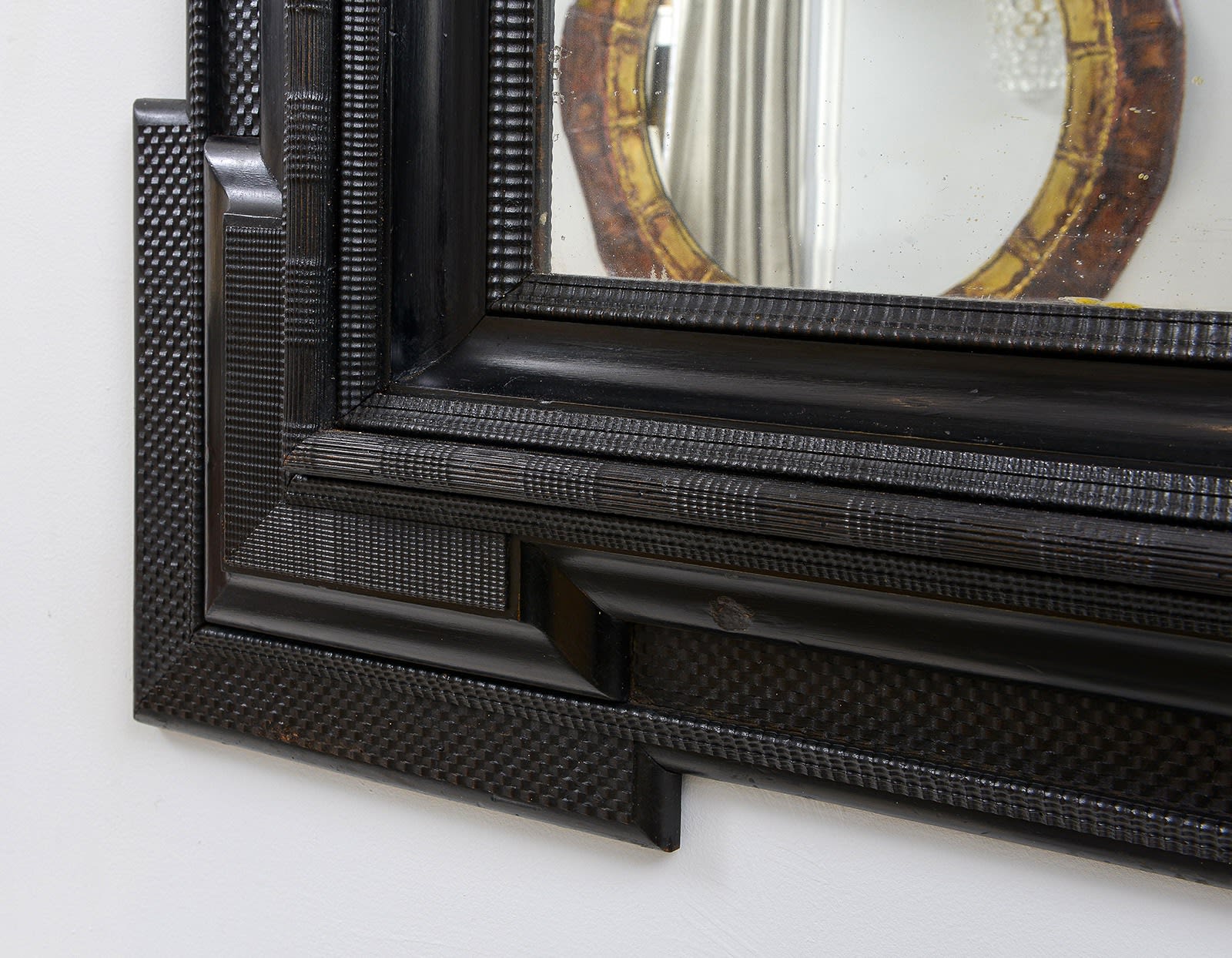 Northern Italian Hand-Carved Mirror in the Baroque Manner, 19th century