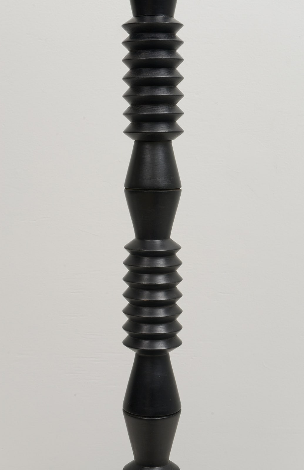 French Ebonized Floor Lamp