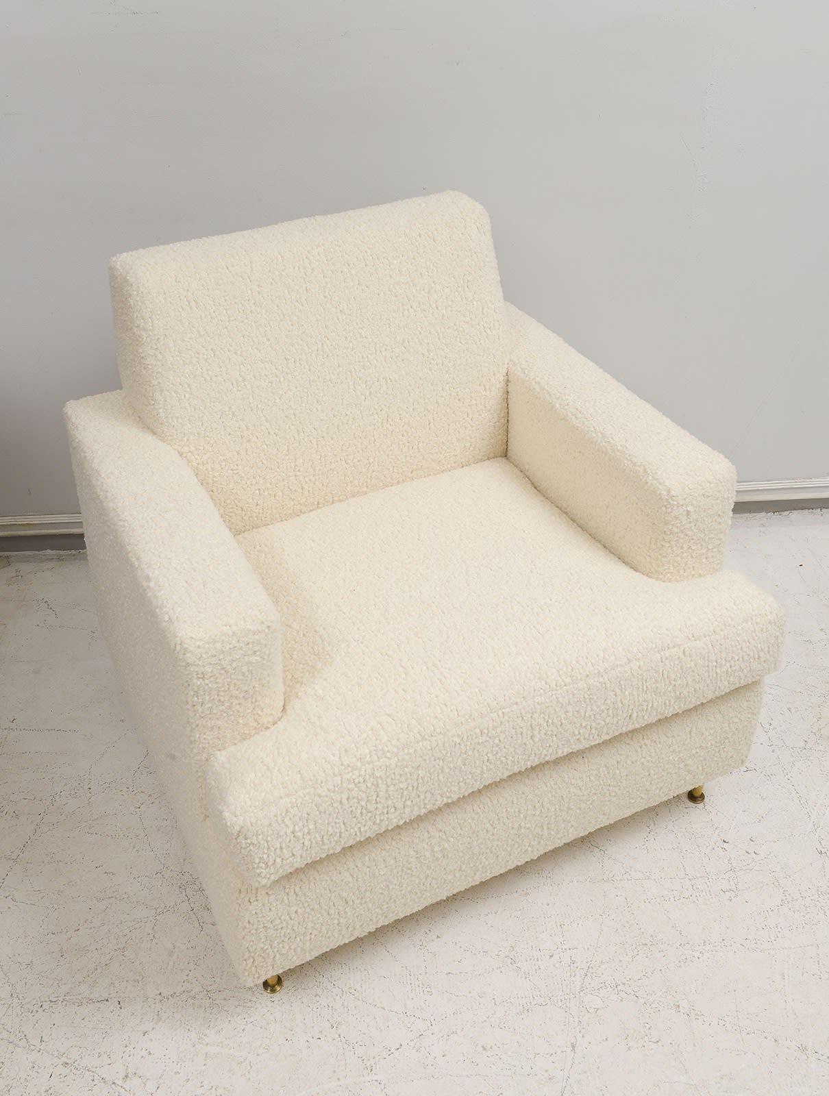 Custom Pair of Lounge Chairs in the Jean Michel Frank Manner