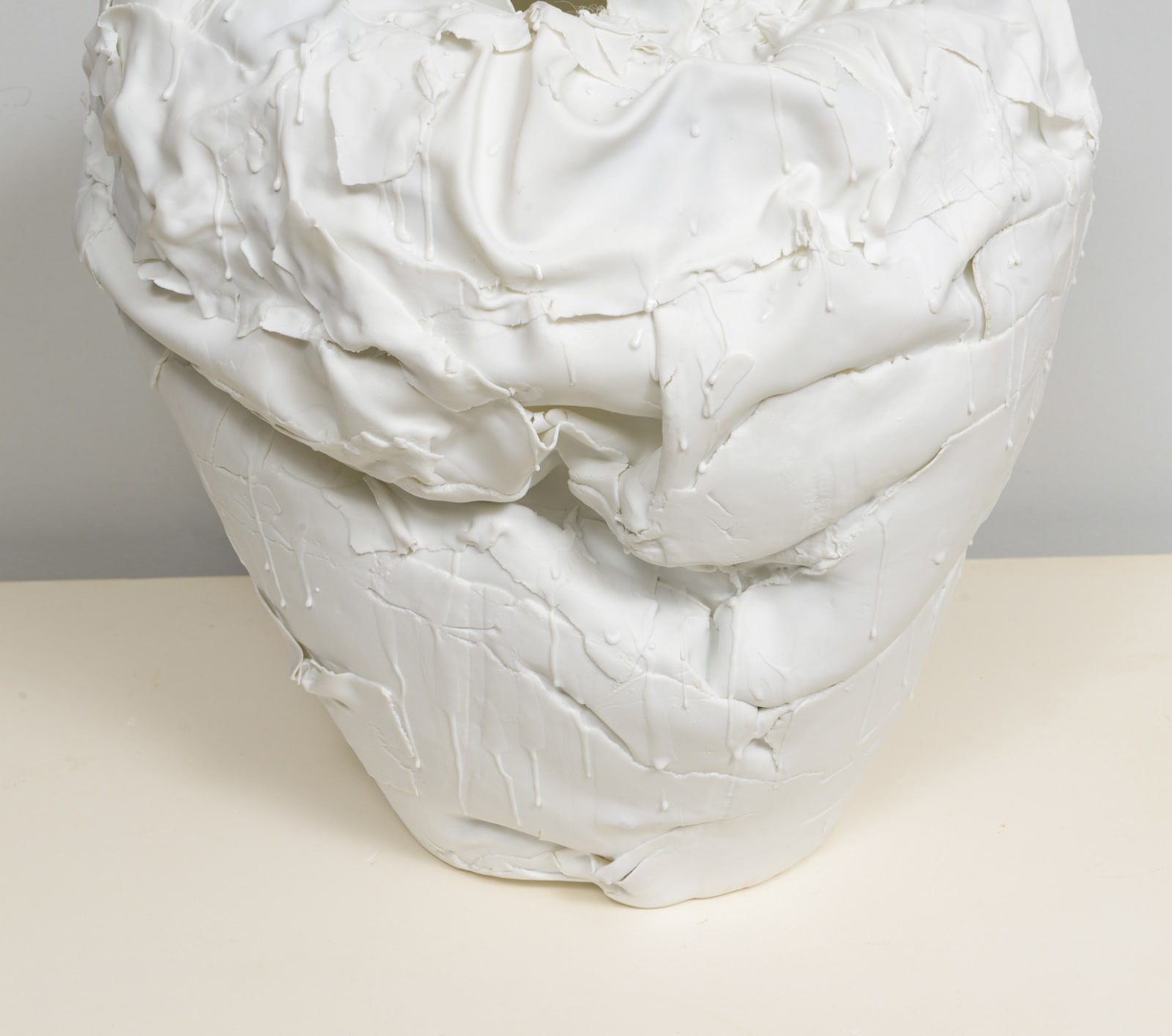 Dora Stanczel, French Bespoke Sculptural Porcelain Vase, 21st century