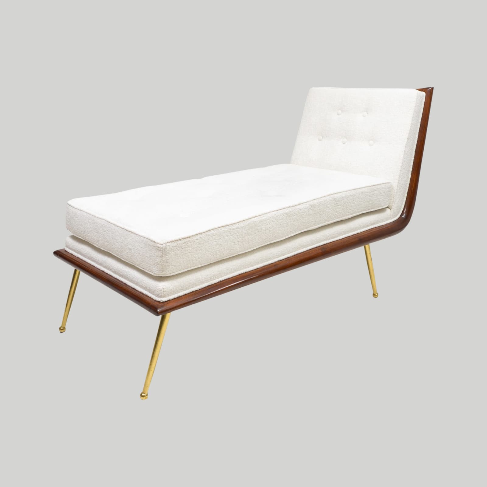 Vintage Chaise-Lounge in the Robsjohn Gibbings Manner, mid-20th century