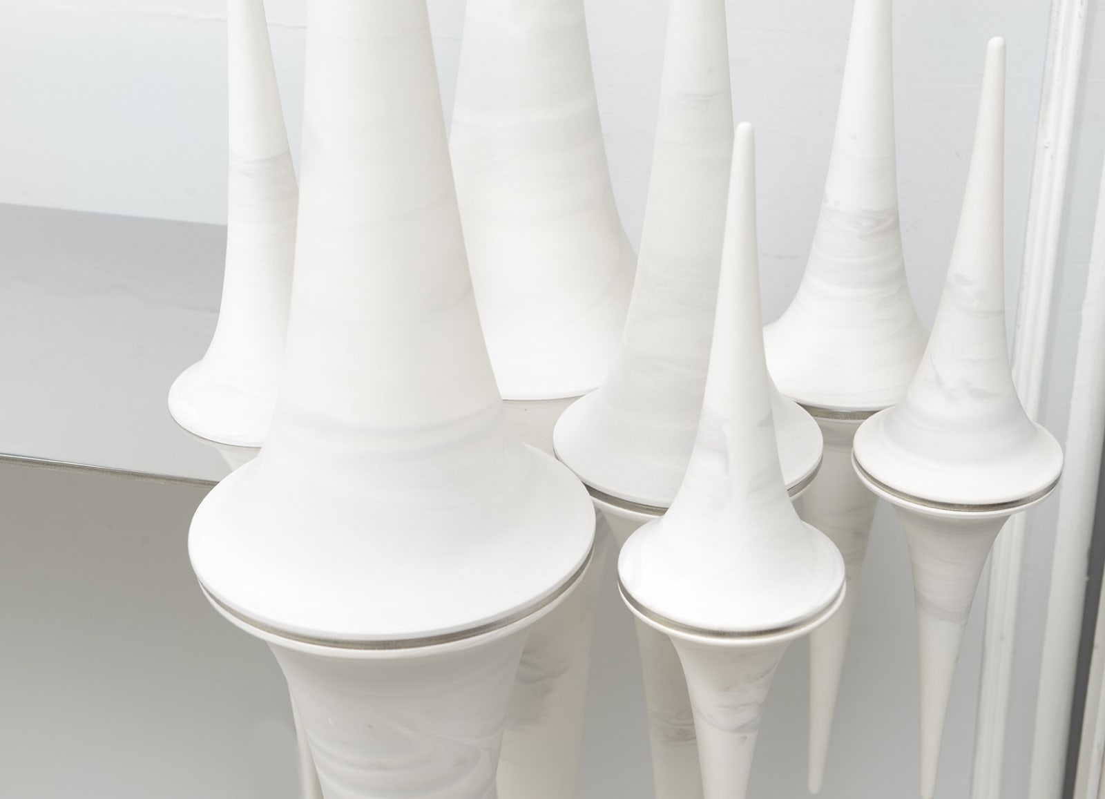 Nadege Mouyssinat, Bespoke French Ceramic Pseudosphere Console