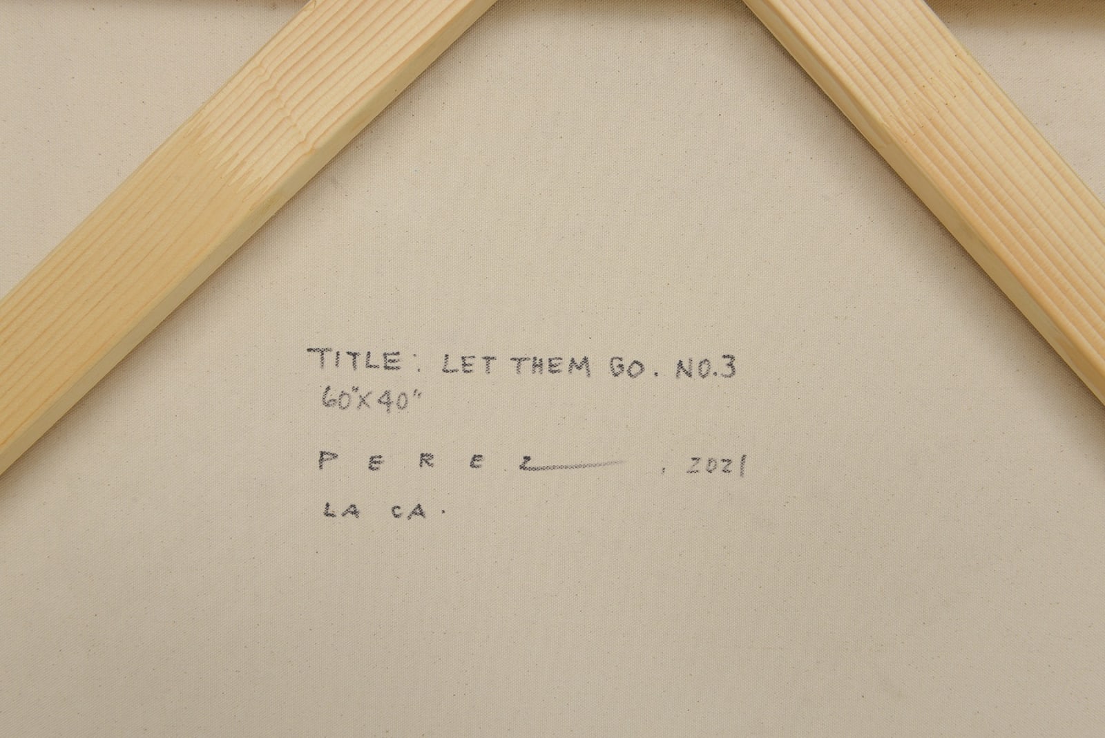 Monica Perez, Monica Perez "Let Them Go #3" Original Acrylic Painting on Canvas 2021, 2021