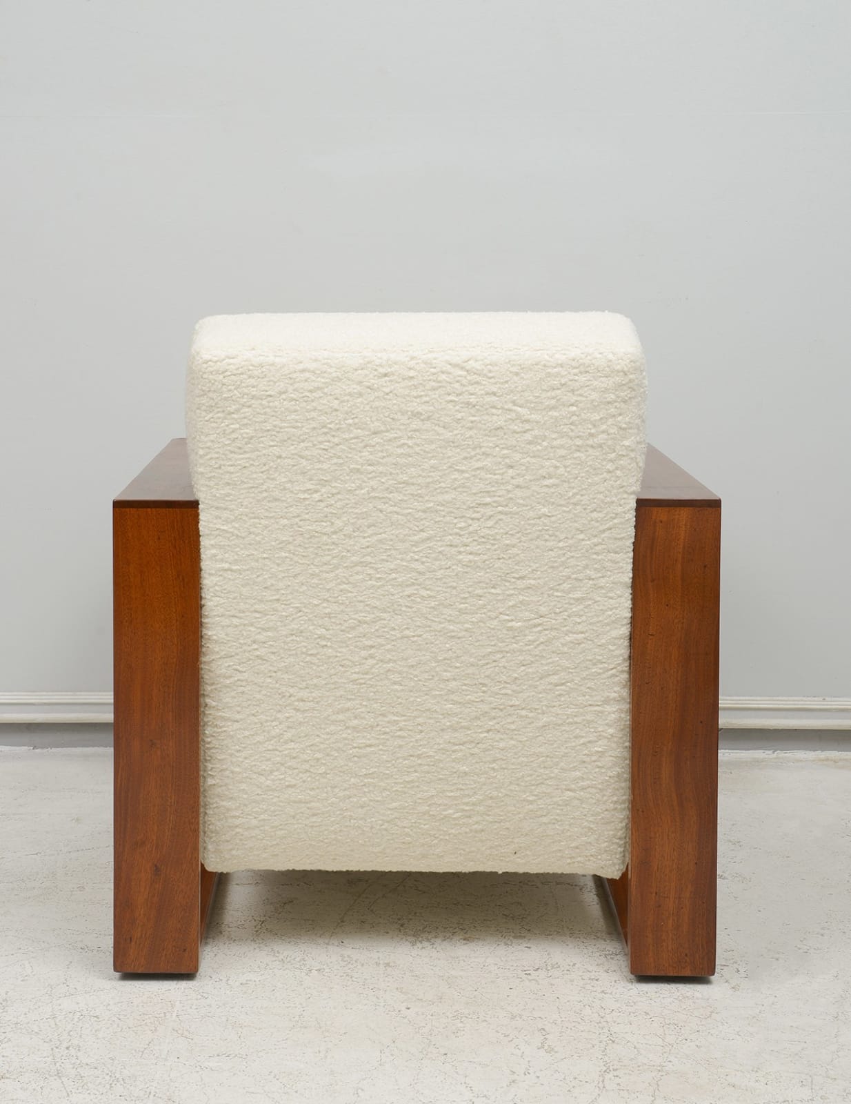 Custom Pair of Sculptural Arm Chairs, 21st century