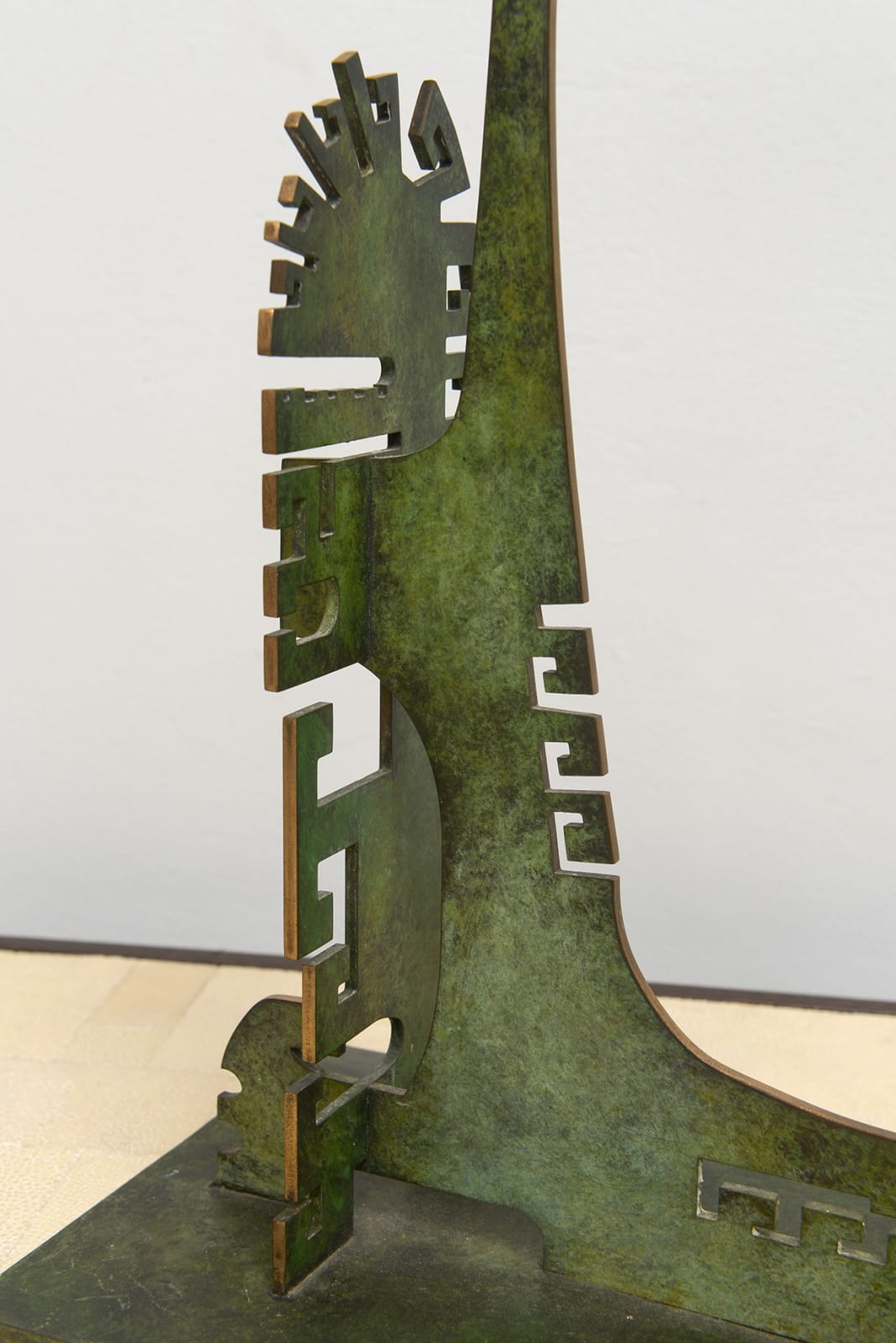 Arnaldo Ugarte, "Tehuascan" Bronze Sculpture, 21st century