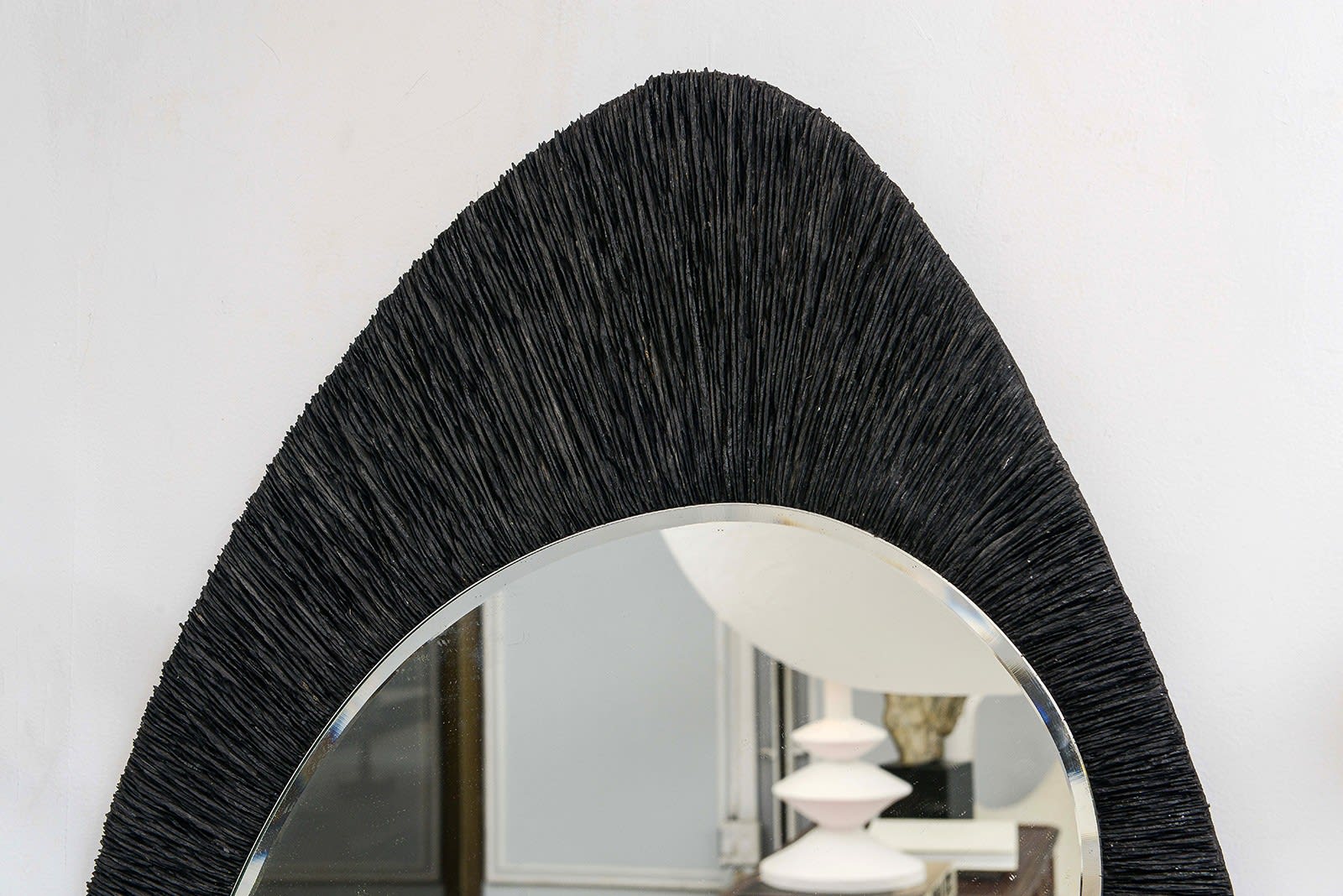 Bespoke Sculptural Slate Mirror, 2022