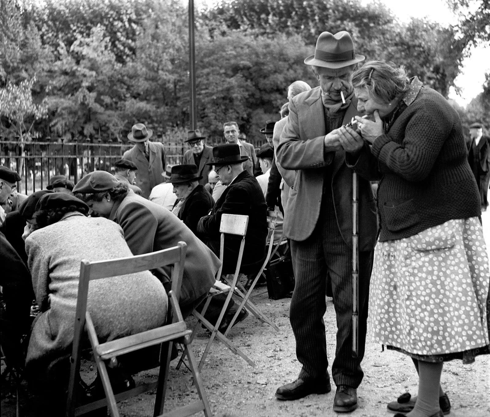 Sabine Weiss, Jardin des Plantes, Paris, 1952