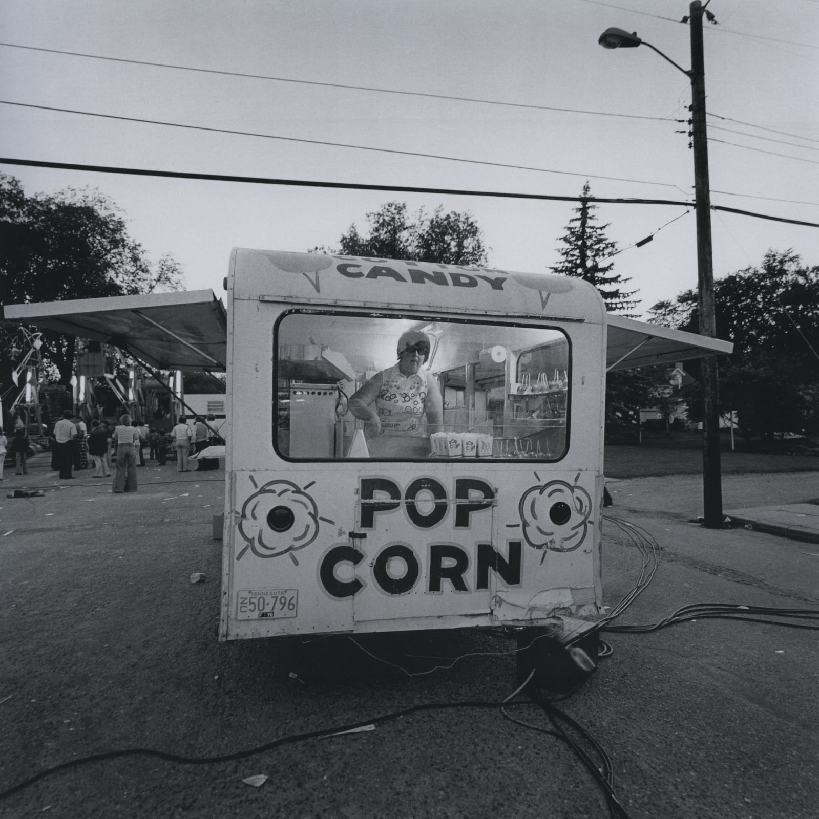 Tom Arndt, Bicentennial fete, Browerville, MN, 1976