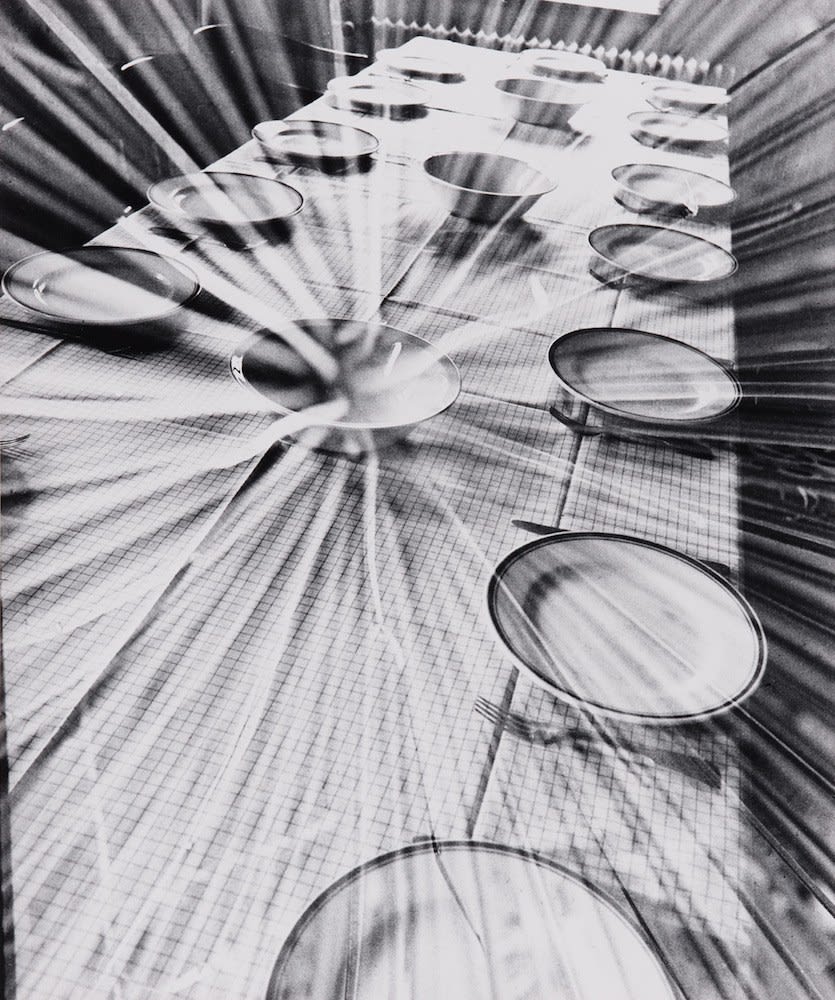 Anna et Bernhard Blume, Mahlzeit, Selbstbewusstsein als Suppe [Repas, Conscience de soi comme soupe], 1974