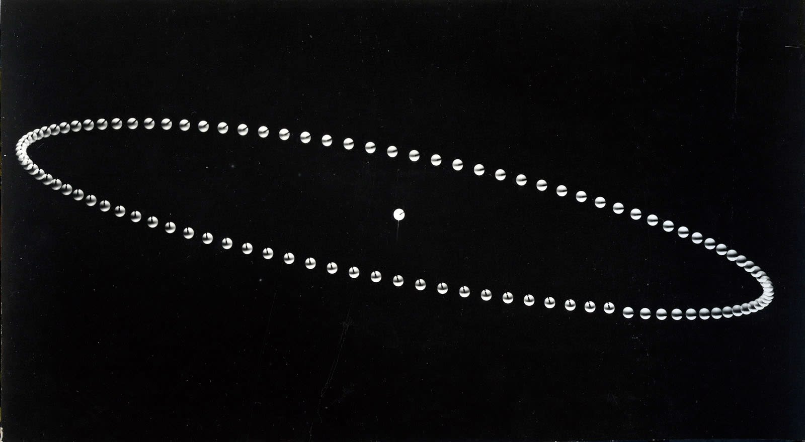 Berenice Abbott, Multiple Exposure of a Swinging Ball, Cambridge, Massachusetts, 1958-61