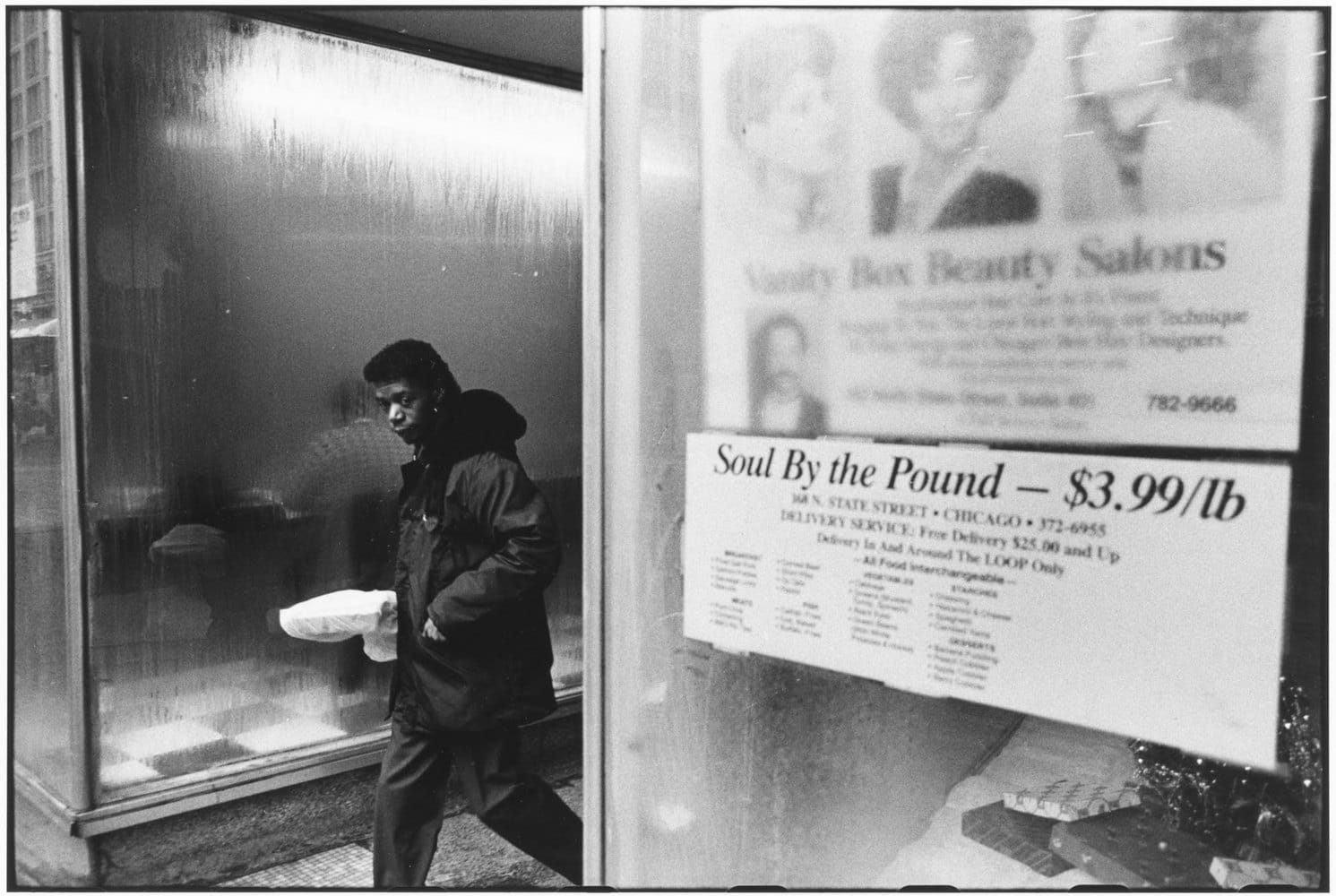 Tom Arndt Soul by the Pound, Chicago Tirage gélatino-argentique postérieur, réalisé par l'artiste 20,5 x 30,5 cm Dim. papier: 27,9 x 35,3 cm