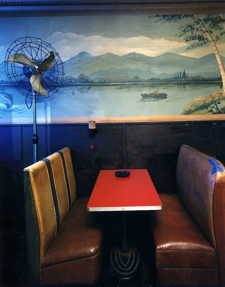 Bruce Wrighton Yonda's Bar, Binghamton, NY Tirage C-print d'époque 20 x 25 cm Dim. papier: 20 x 25 cm