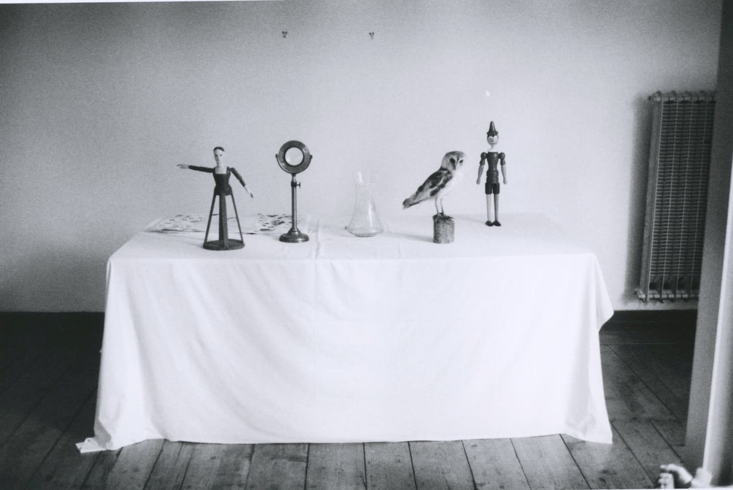 Hervé Guibert, Table aux cinq objets, Villa Médicis, Rome, 1989