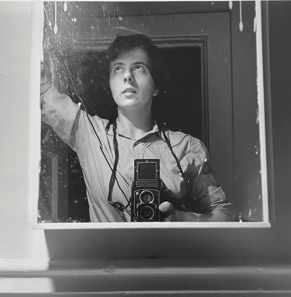 Vivian Maier, Self-portrait, New York, NY, 1954