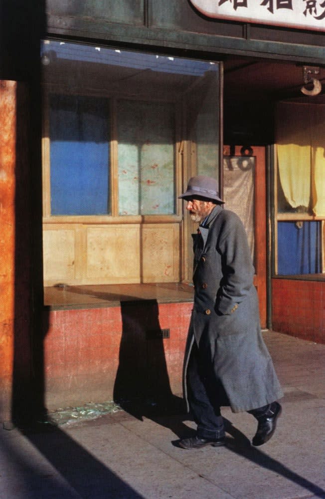 Fred Herzog, Old Man, Main Street, 1959