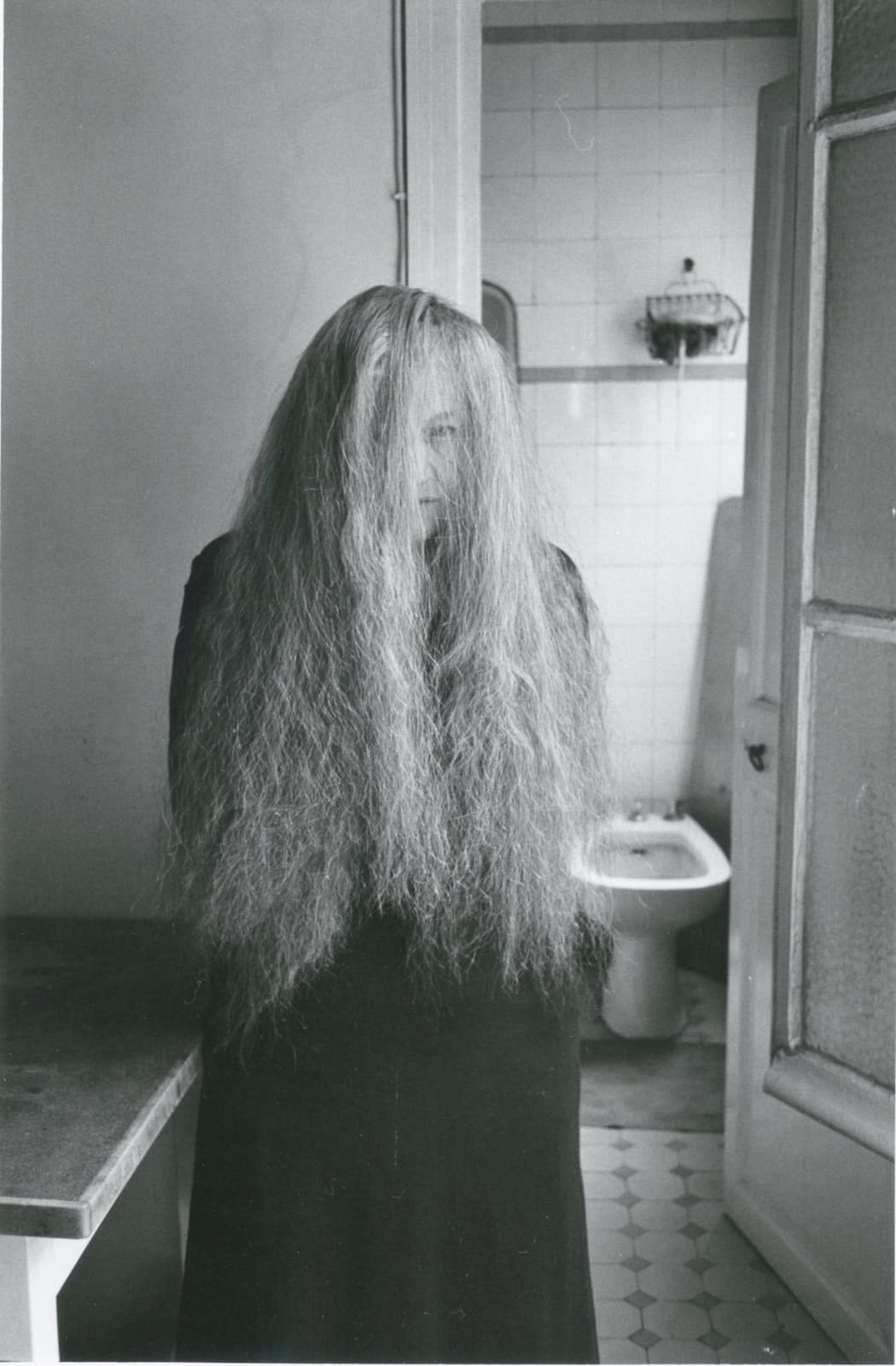 Hervé Guibert, Louise cheveux défaits - bidet, 1978-1979