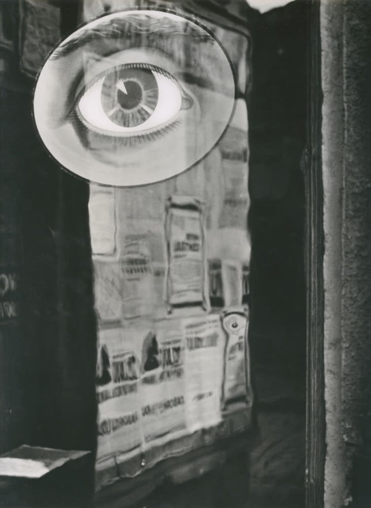 Jaromir Funke, L'oeil, Z cyklu "Cas trva" (du cycle "Le temps qui dure"), 1932