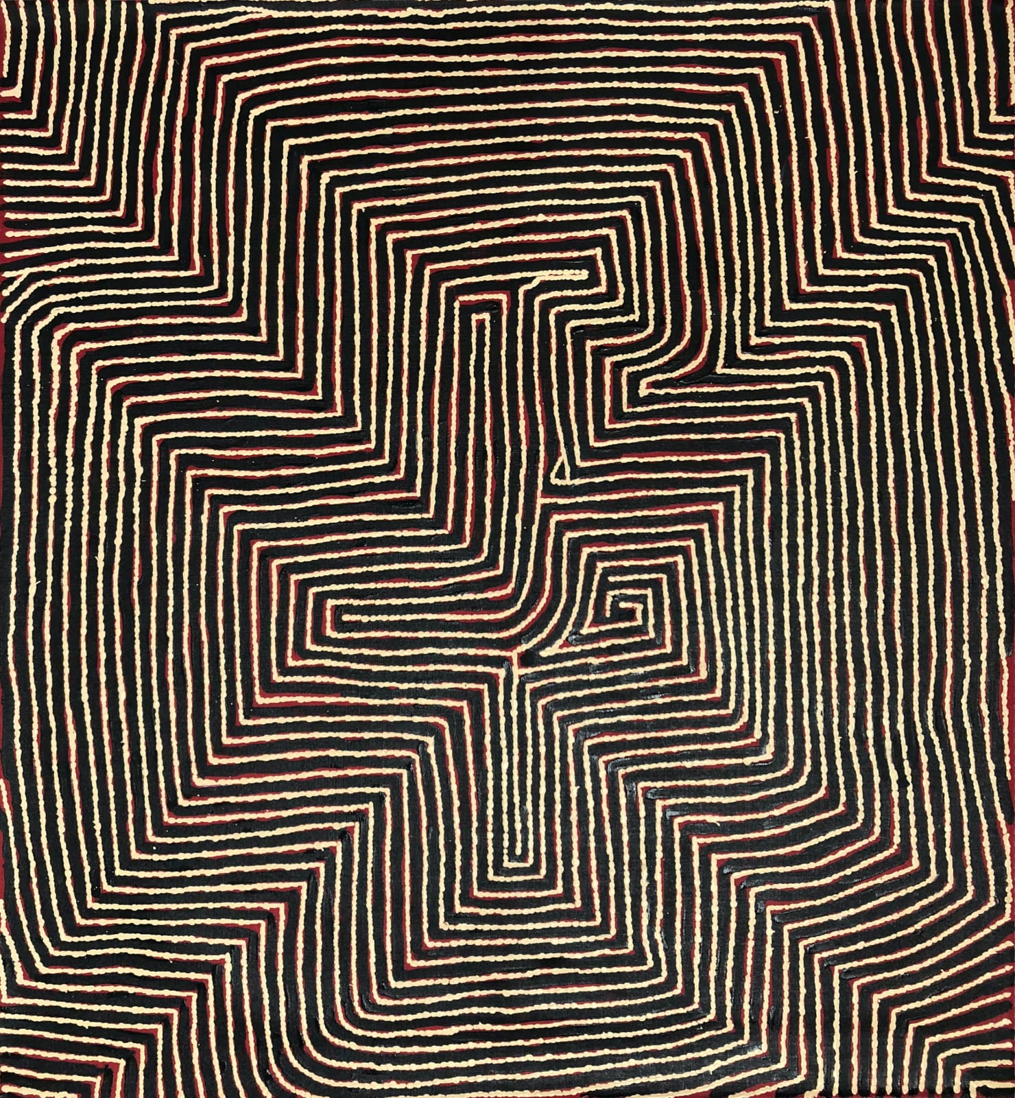 Warlimpirrnga Tjapaltjarri, Marawa (Tingari Journey), 2019