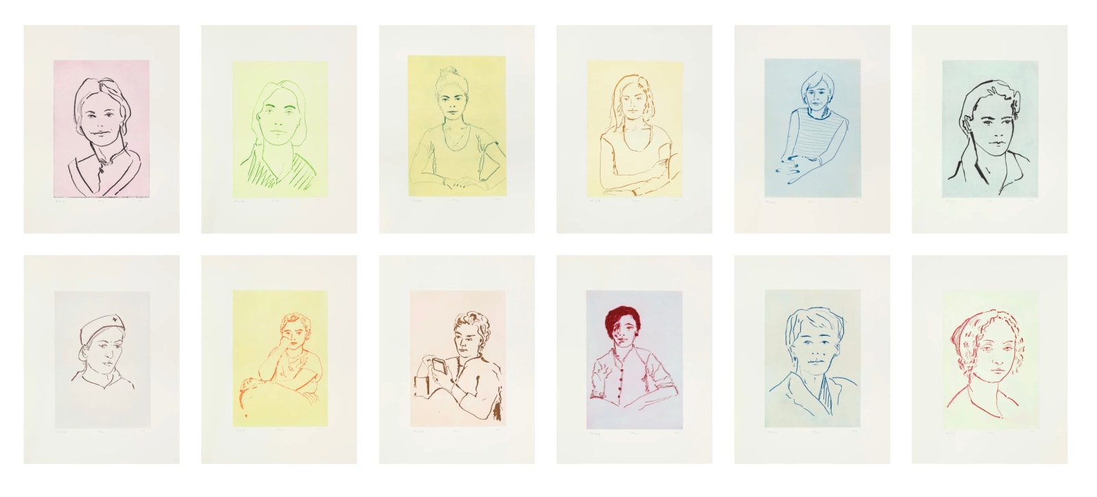 Thomas Schütte, Twelve Portraits, 2014