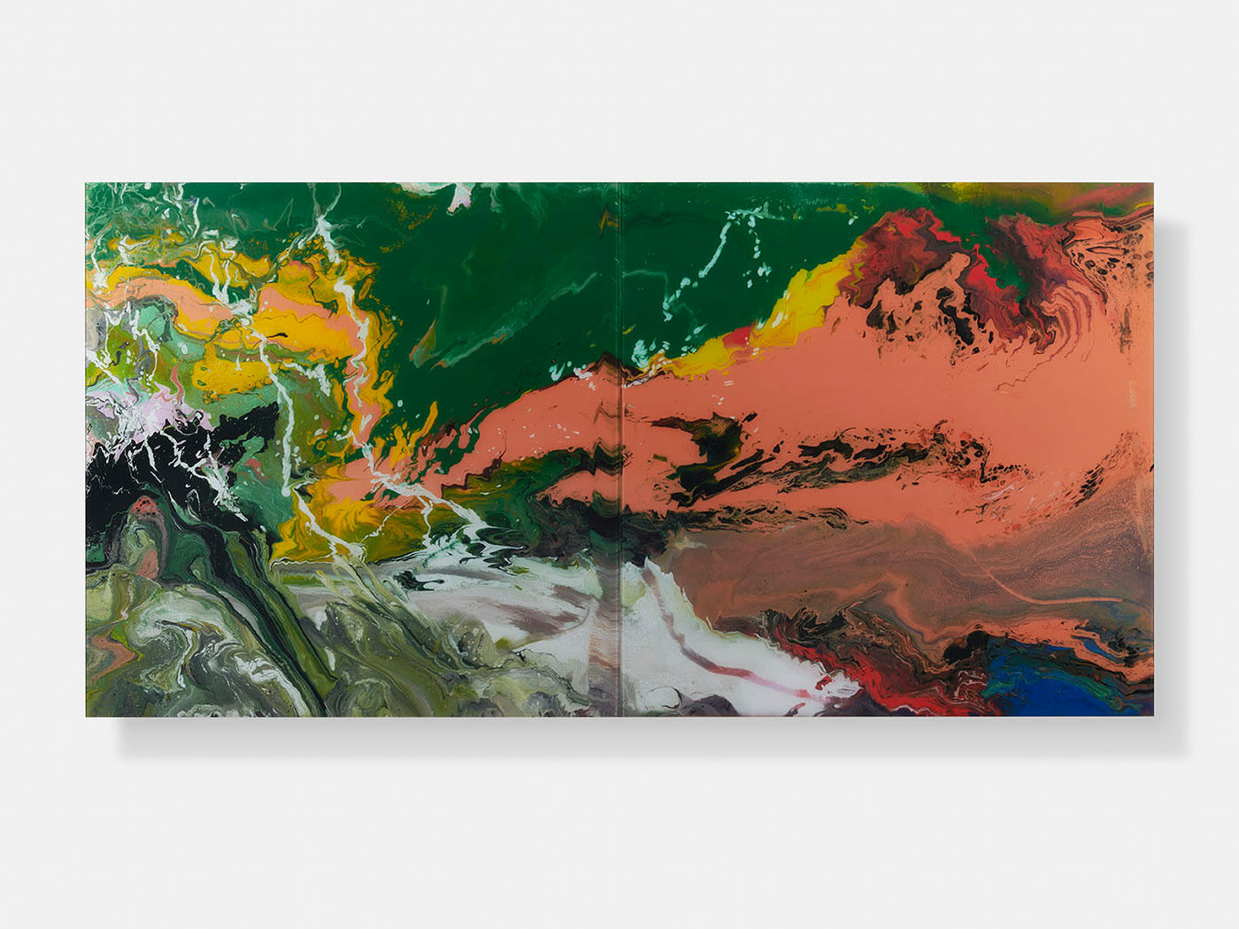 Gerhard Richter, P15 Flow, 2013