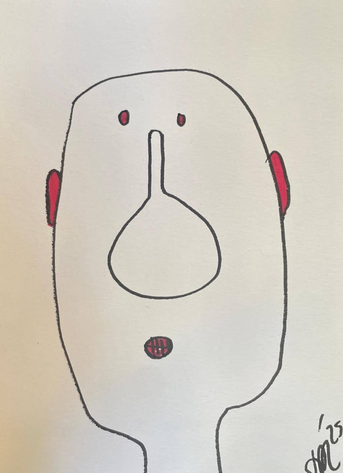 Joel Peter Levack, Football Face, 2025