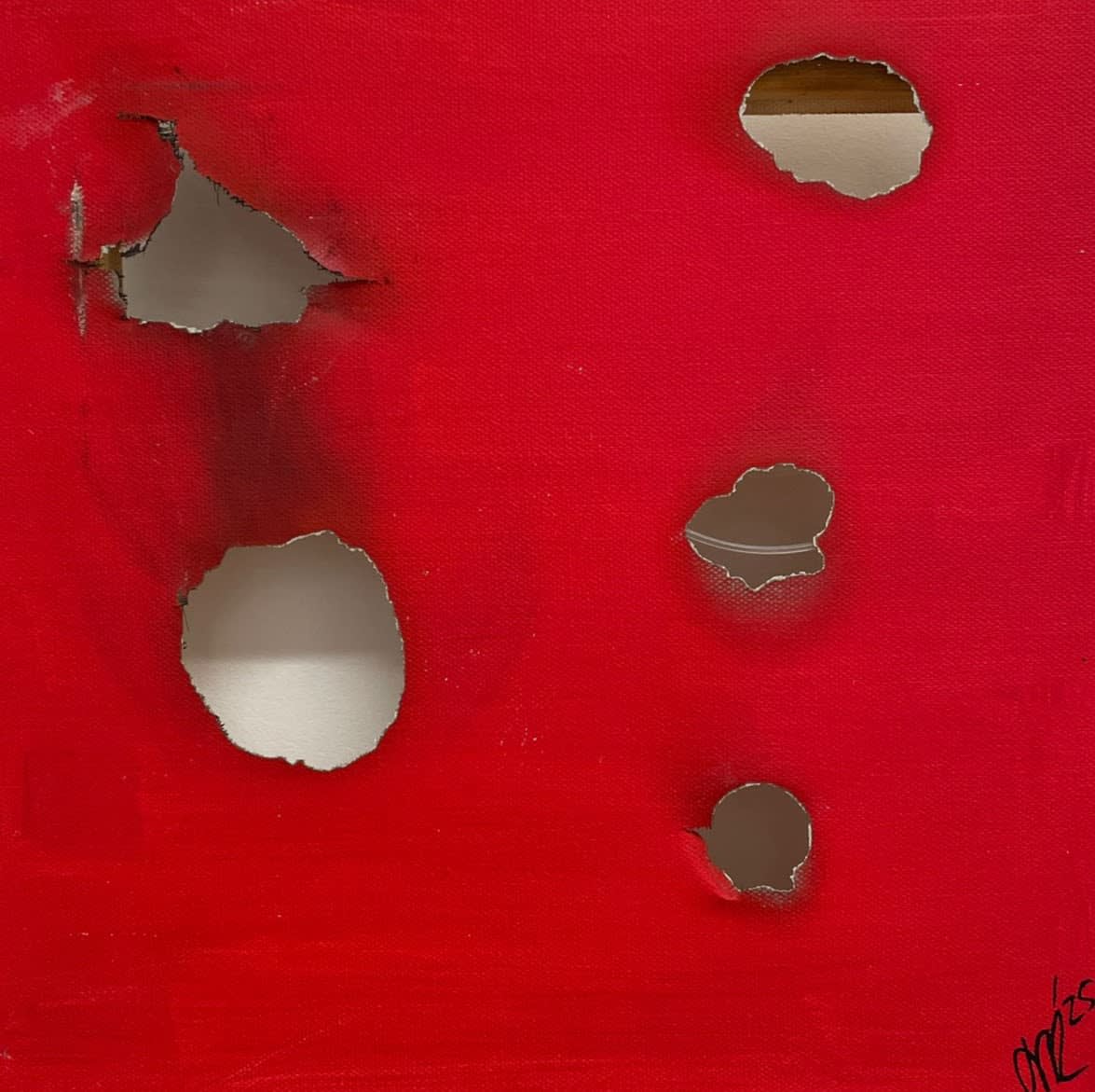 Joel Peter Levack, Untitled (Red Small), 2024