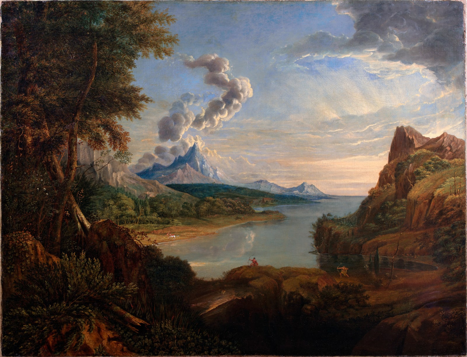 Washington Allston, Landscape with Nessus and Deianara, 1804
