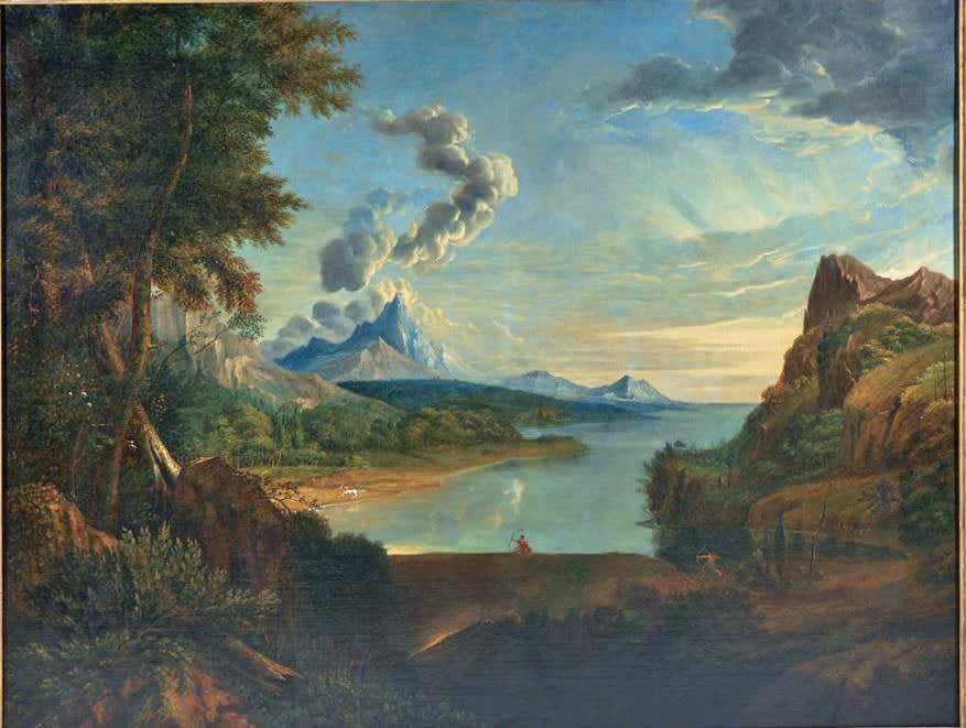 Washington Allston, Landscape with Nessus and Deianara, 1804