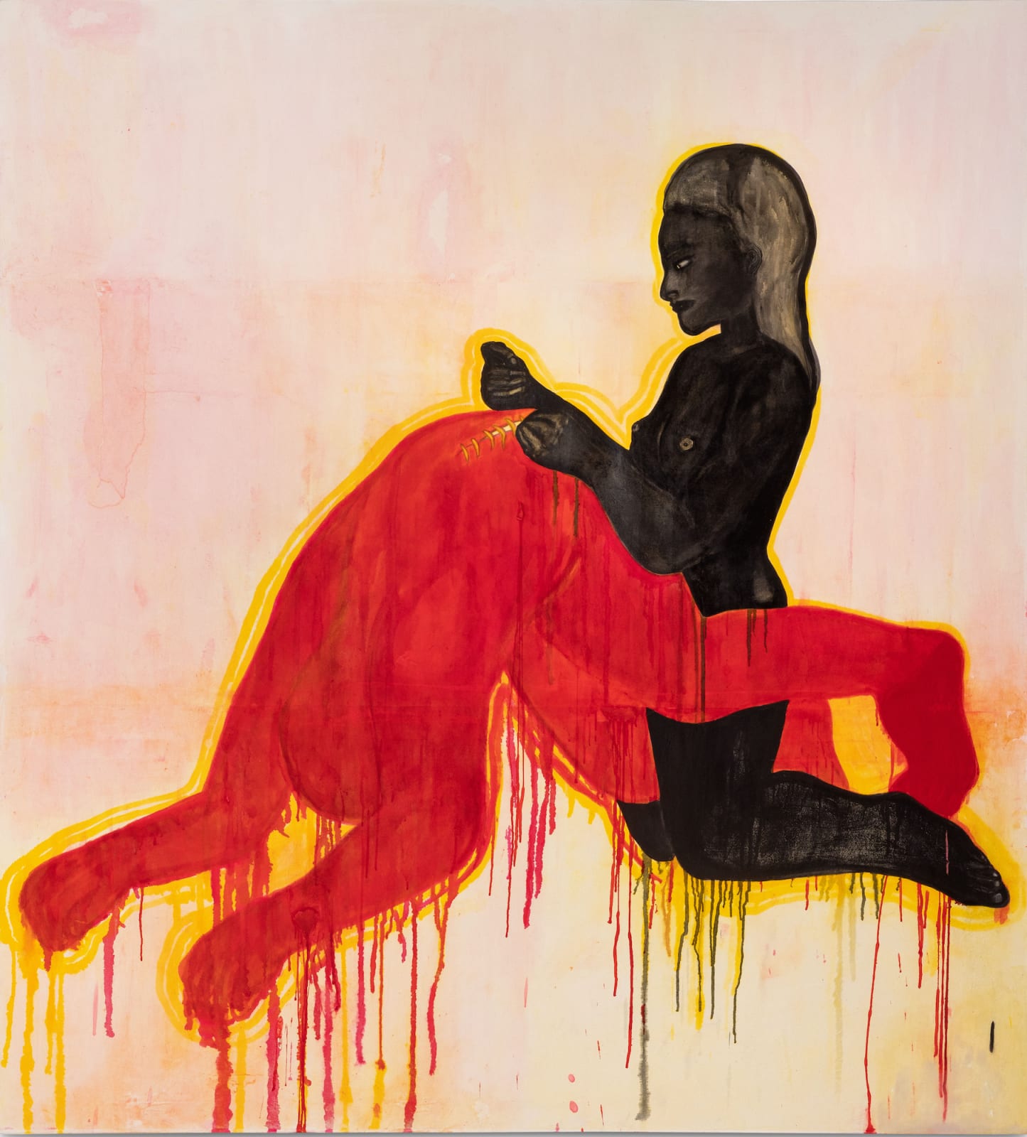 Zoulikha Bouabdellah, Raccommodeuses 1, 2022