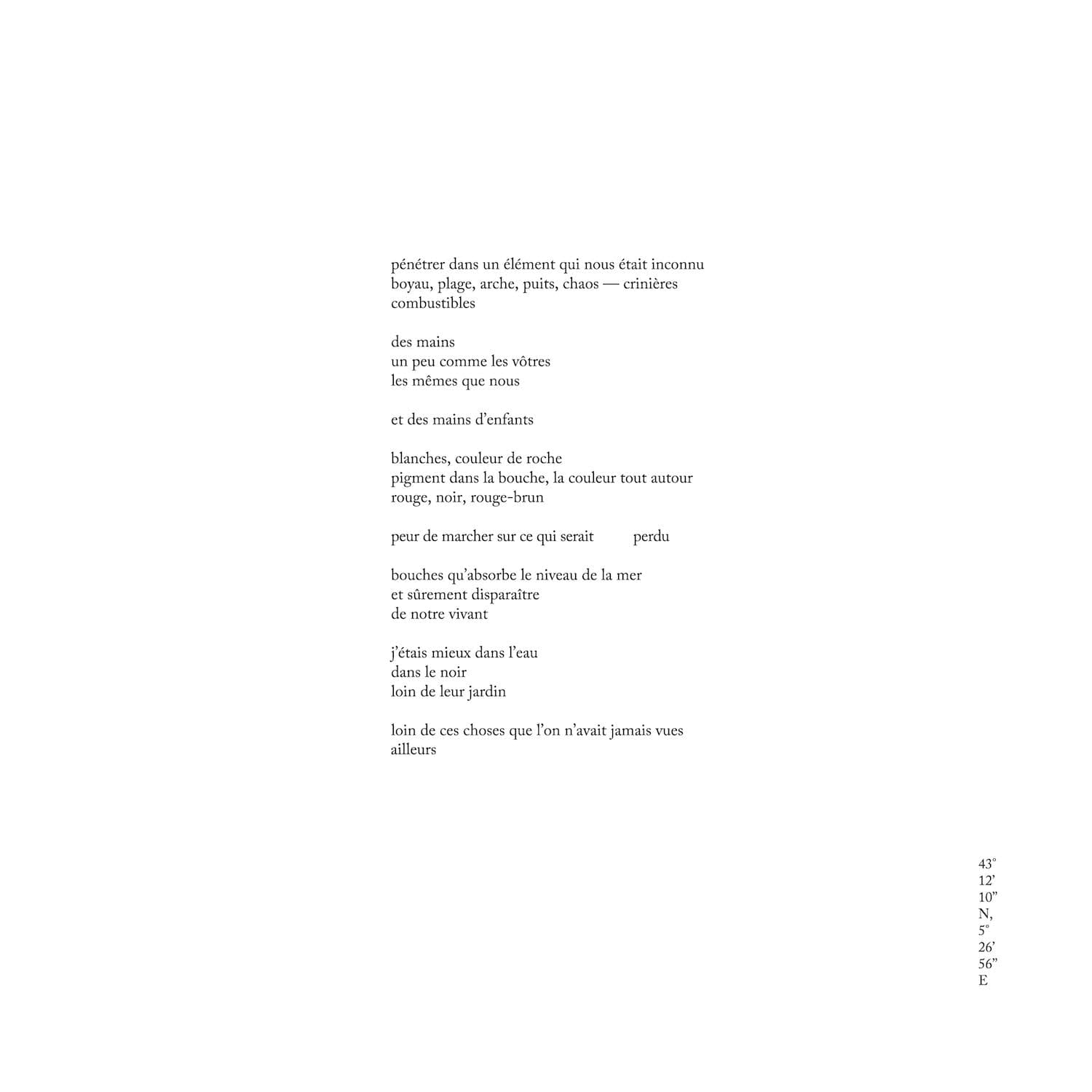 Camille Pradon, Loin de leur jardin, 2023