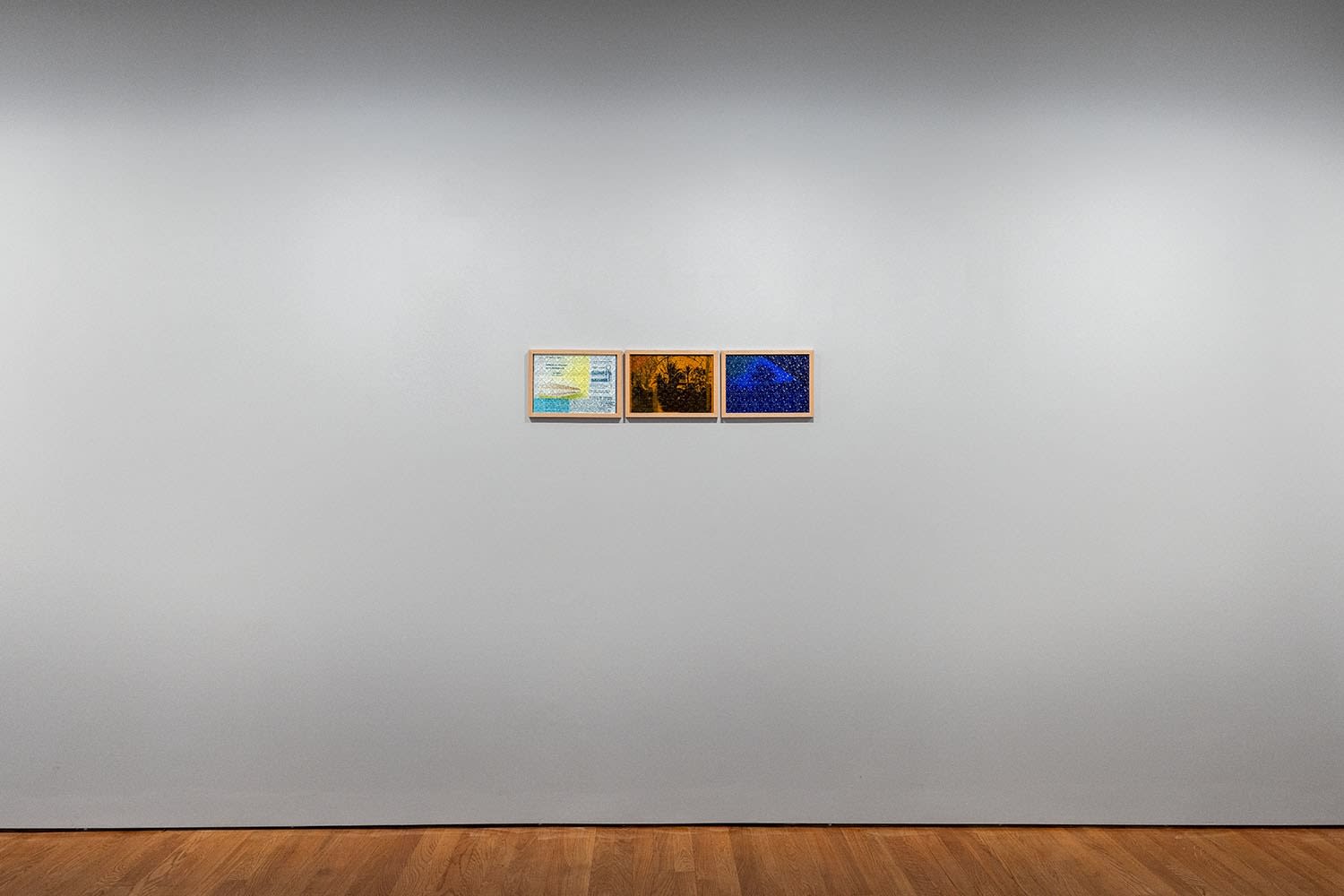 Farah Khelil, Témoin oculaire (Bleu), 2023