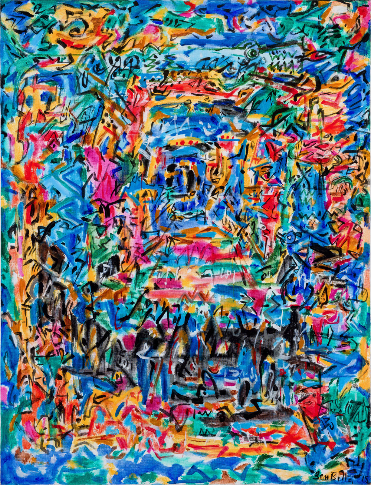 Mahjoub Ben Bella, Fontaine , 2015