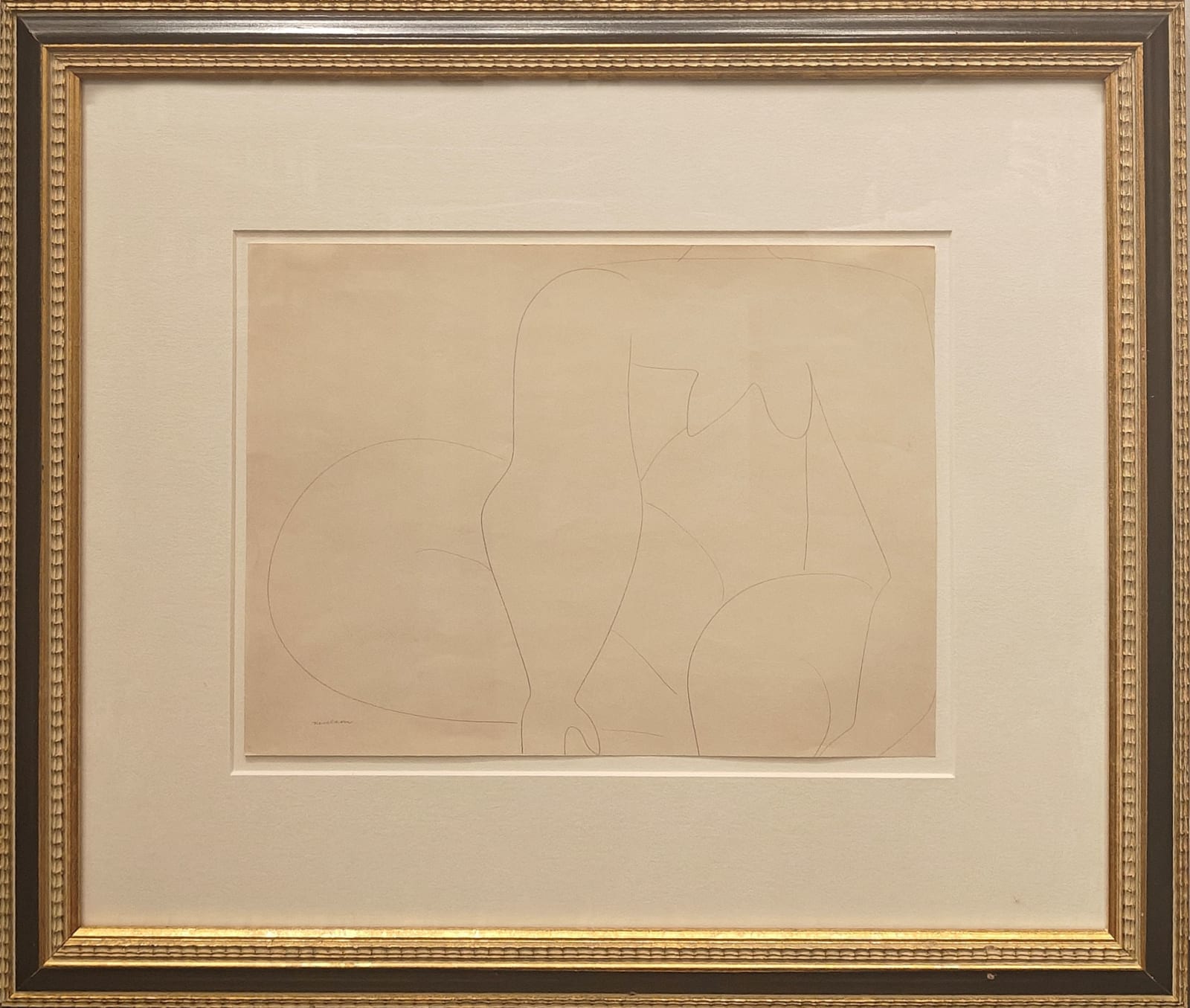 Louise Nevelson, Female Nude, circa 1935