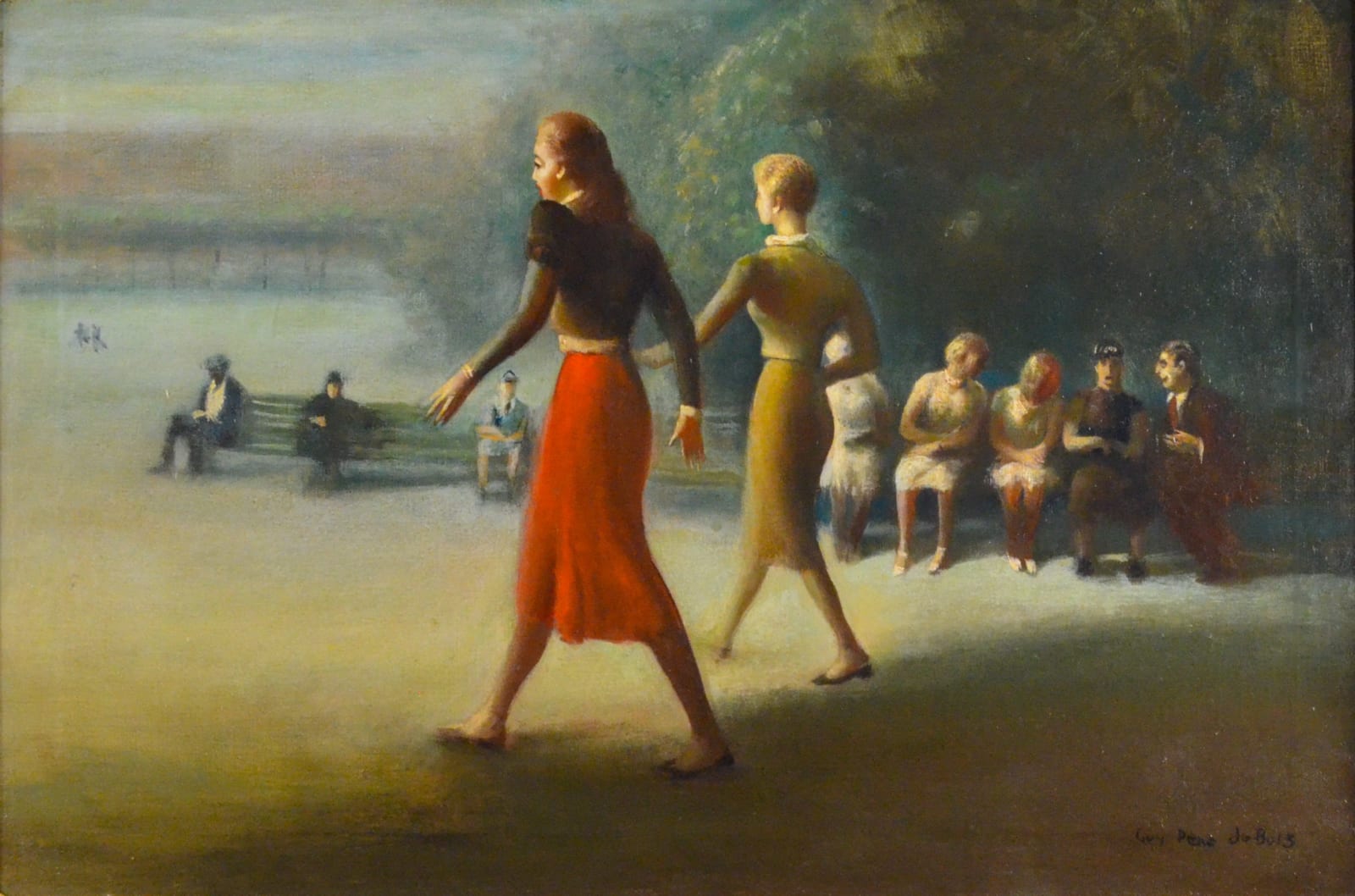 Guy Pene du Bois, Attention, 1948