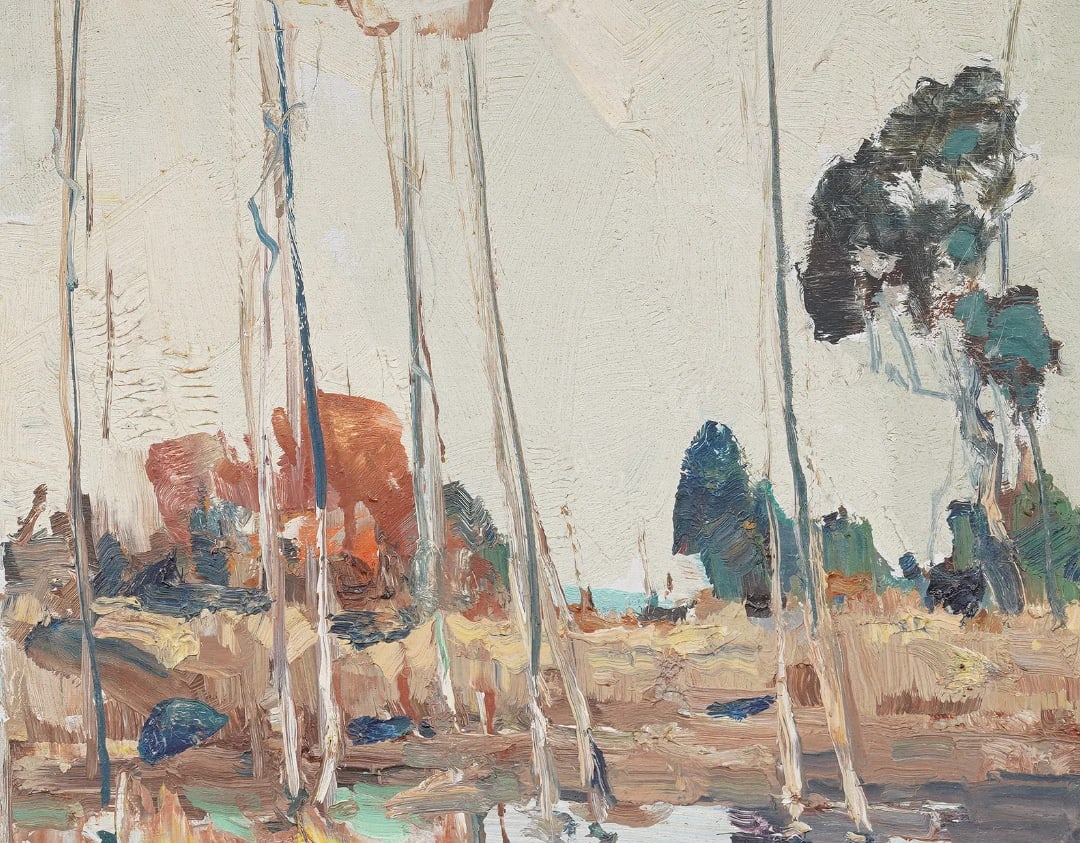 Chauncey Foster Ryder, Autumn Landscape, circa 1925