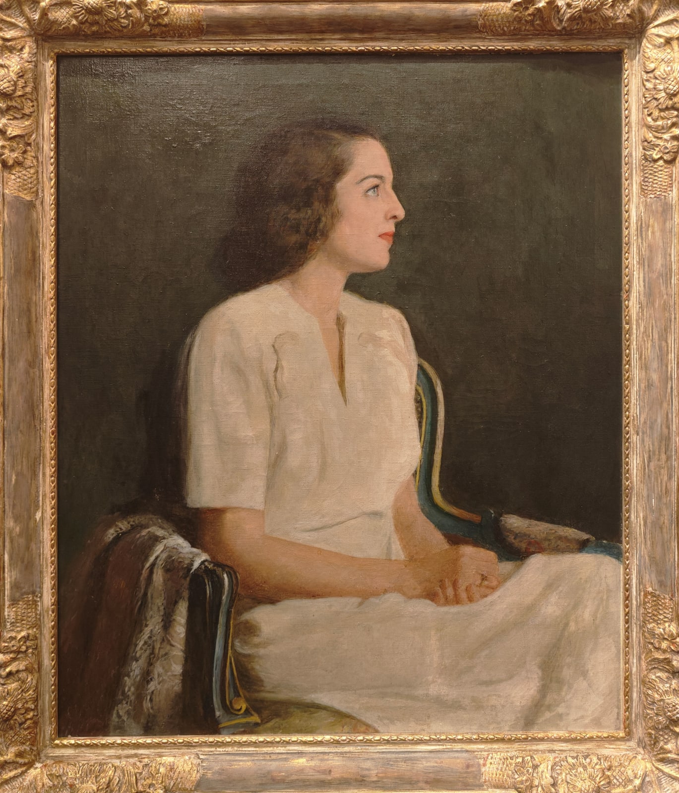 Albert Herter, Portrait of Harriet Conel Herter, 1947