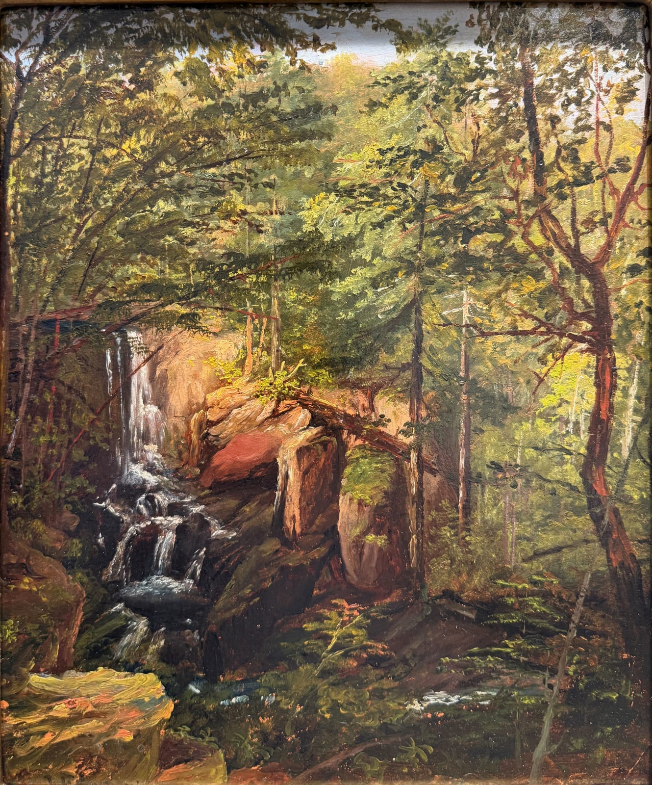 Jasper F. Cropsey, Janetta Falls, New Jersey, circa 1846