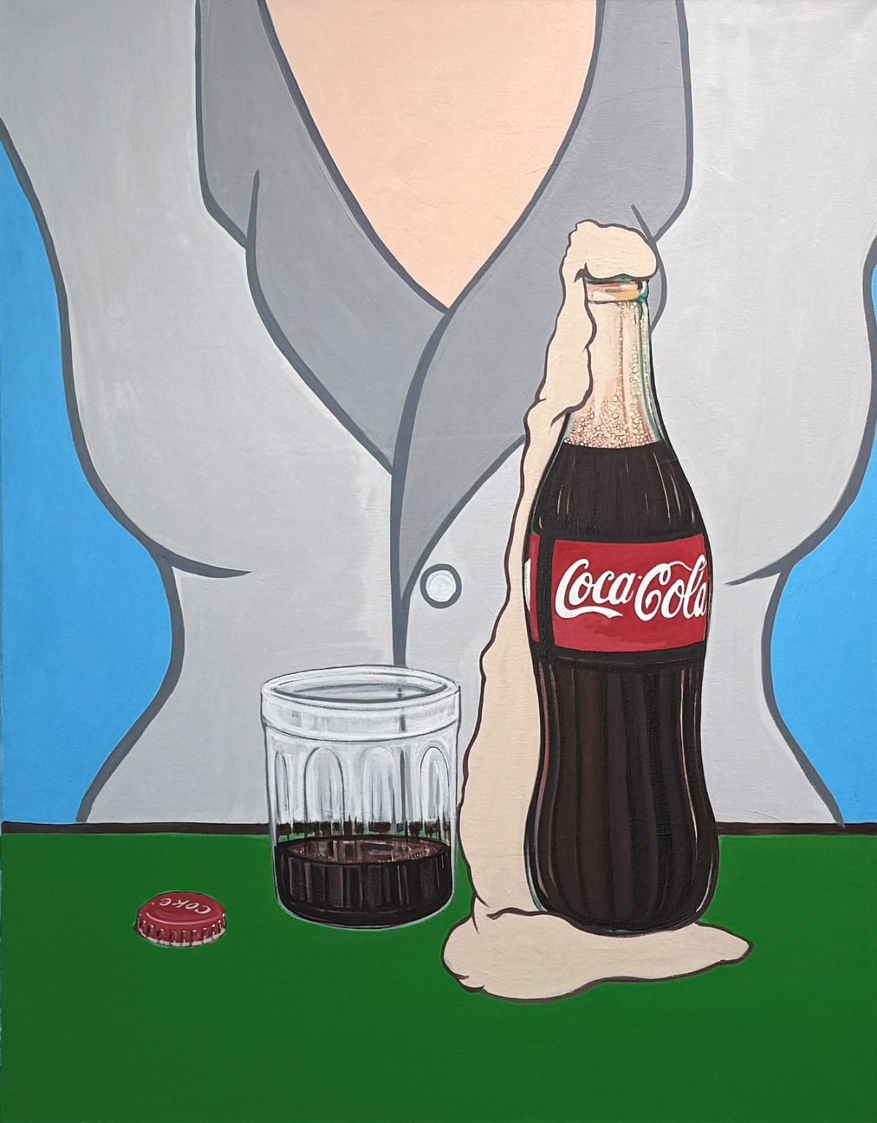 Marjorie Strider, Overflow, 2010