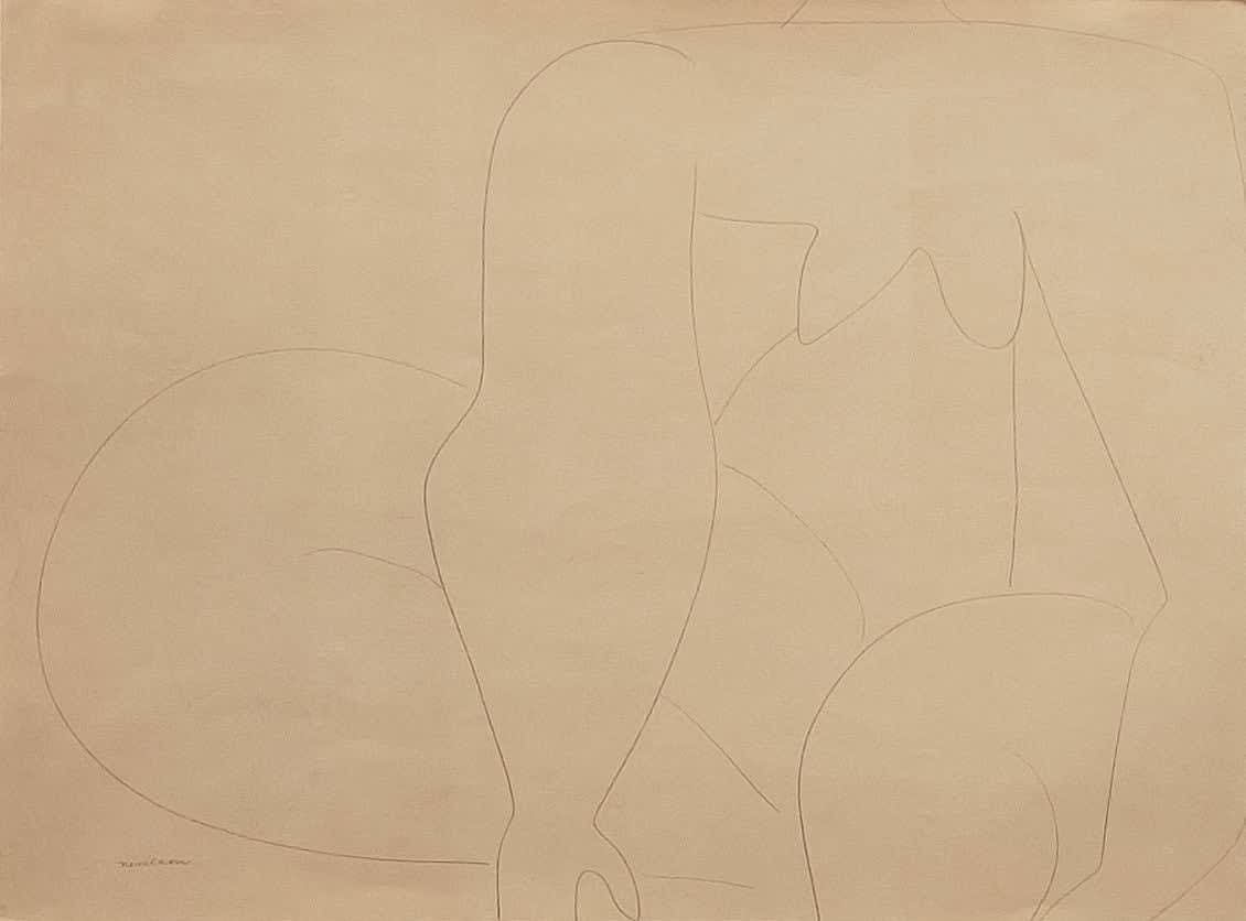 Louise Nevelson, Female Nude, circa 1935