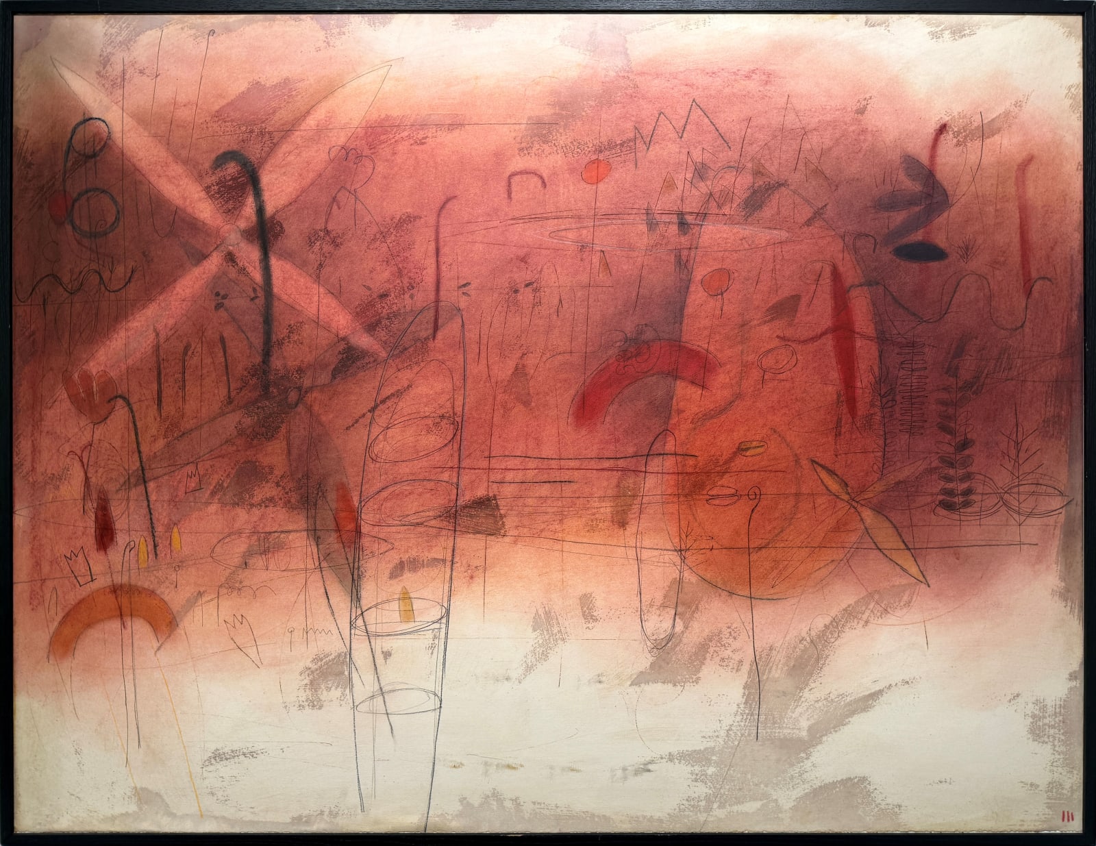 Emmi Whitehorse, Keyah (Red), 1993