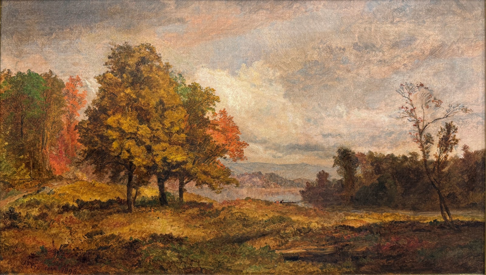 Jasper F. Cropsey, An Autumn Landscape, 1898