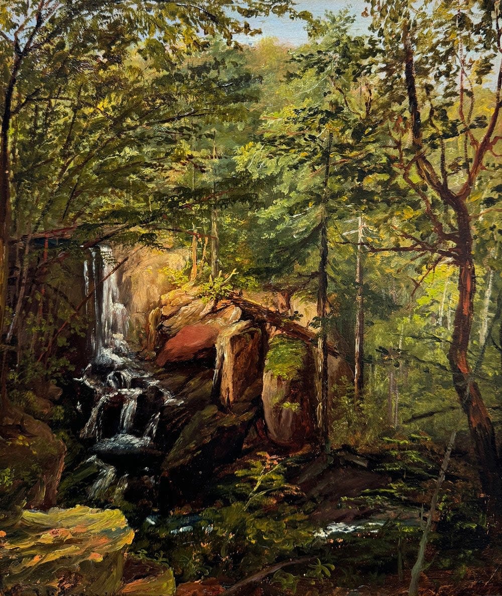 Jasper F. Cropsey, Janetta Falls, New Jersey, circa 1846