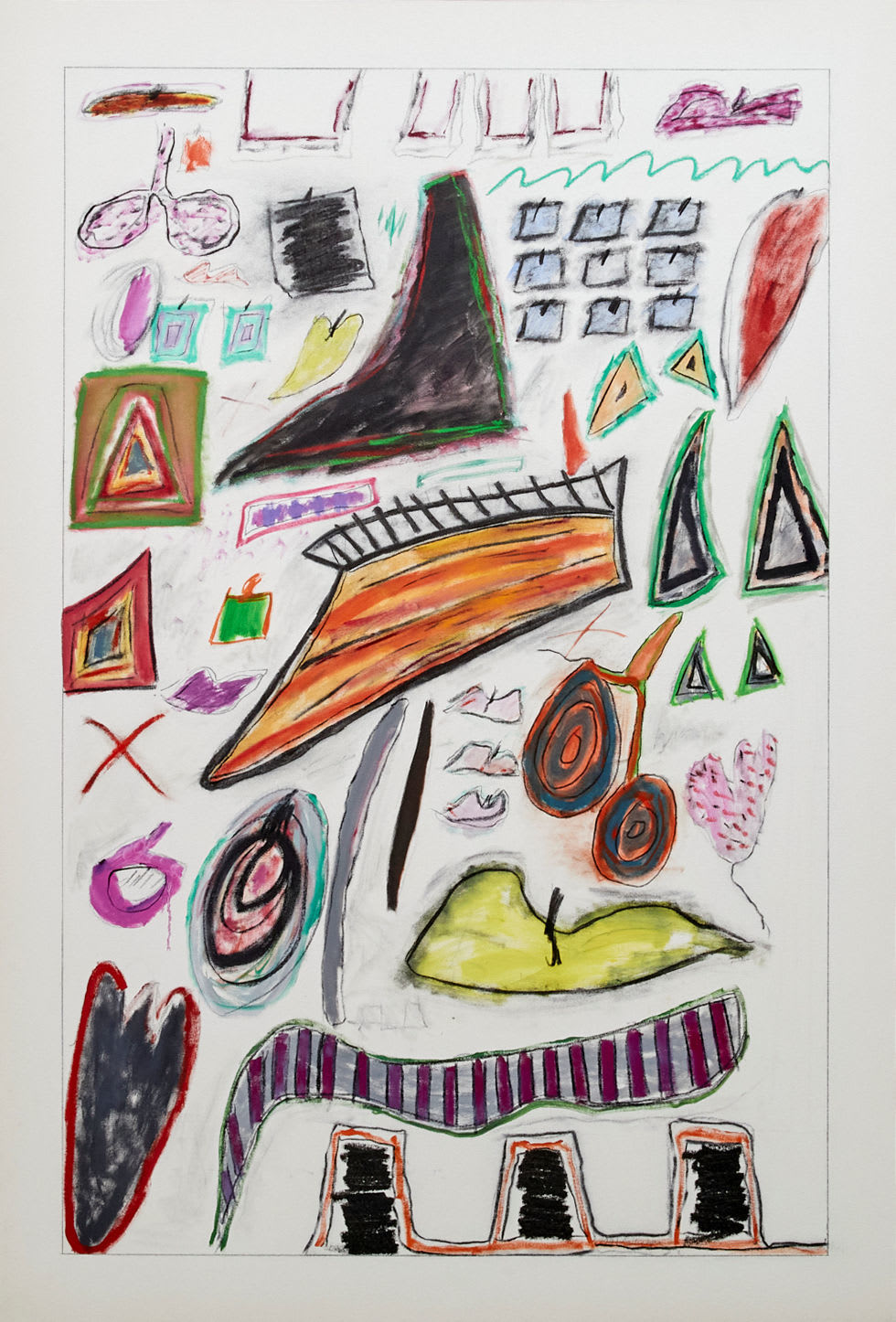 Ida Kohlmeyer, Semiotic 91-C, 1991