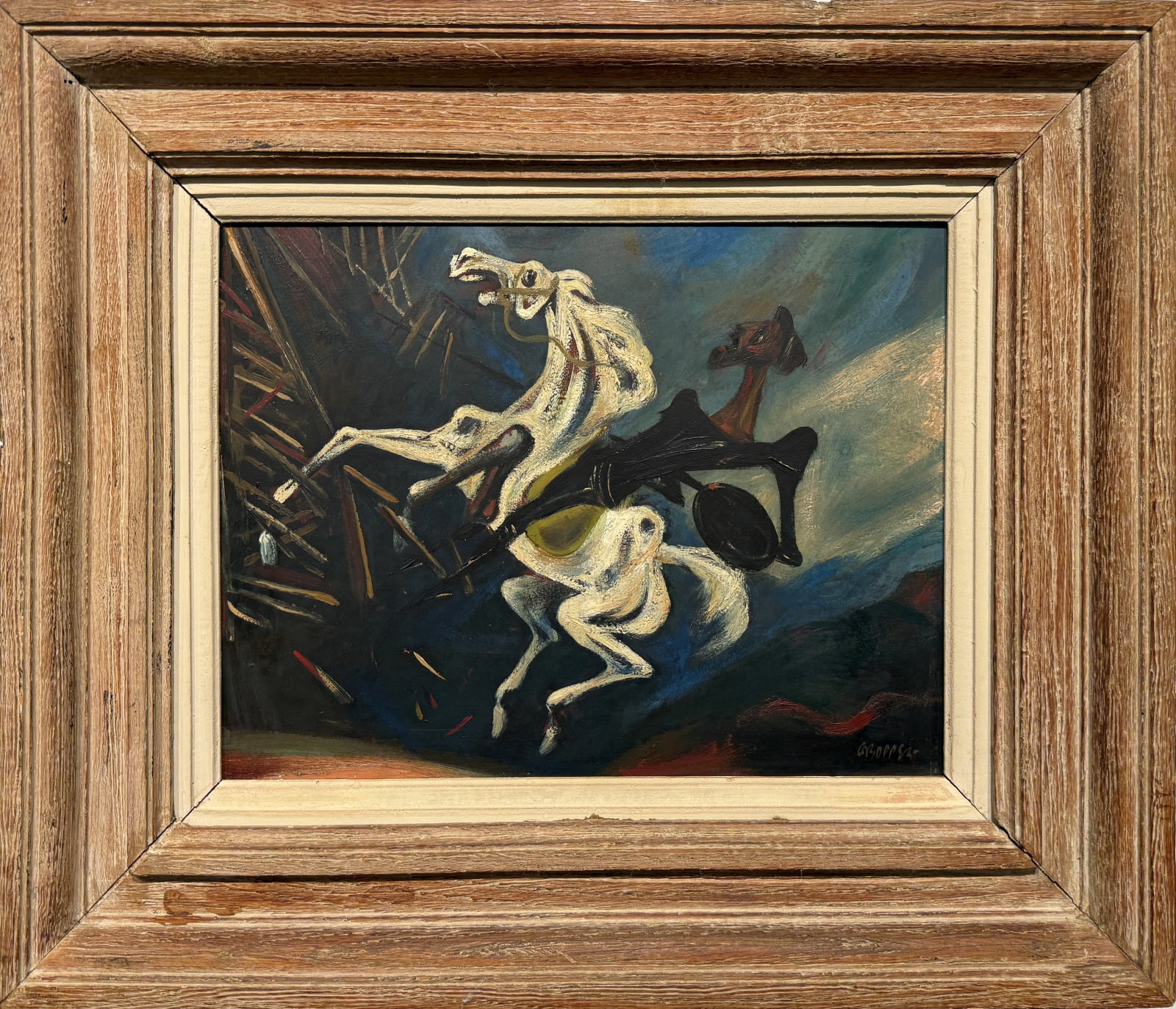 William Gropper, Don Quixote at the Windmill, circa 1943