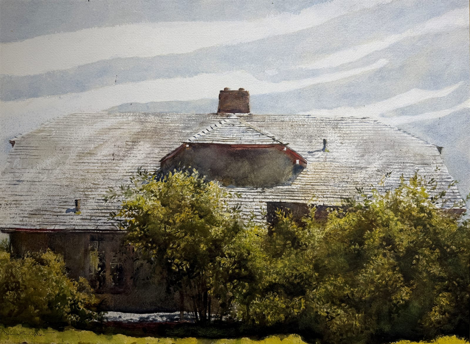 Jamie Wyeth, Corbett House, Monhegan Island, Maine, 1973