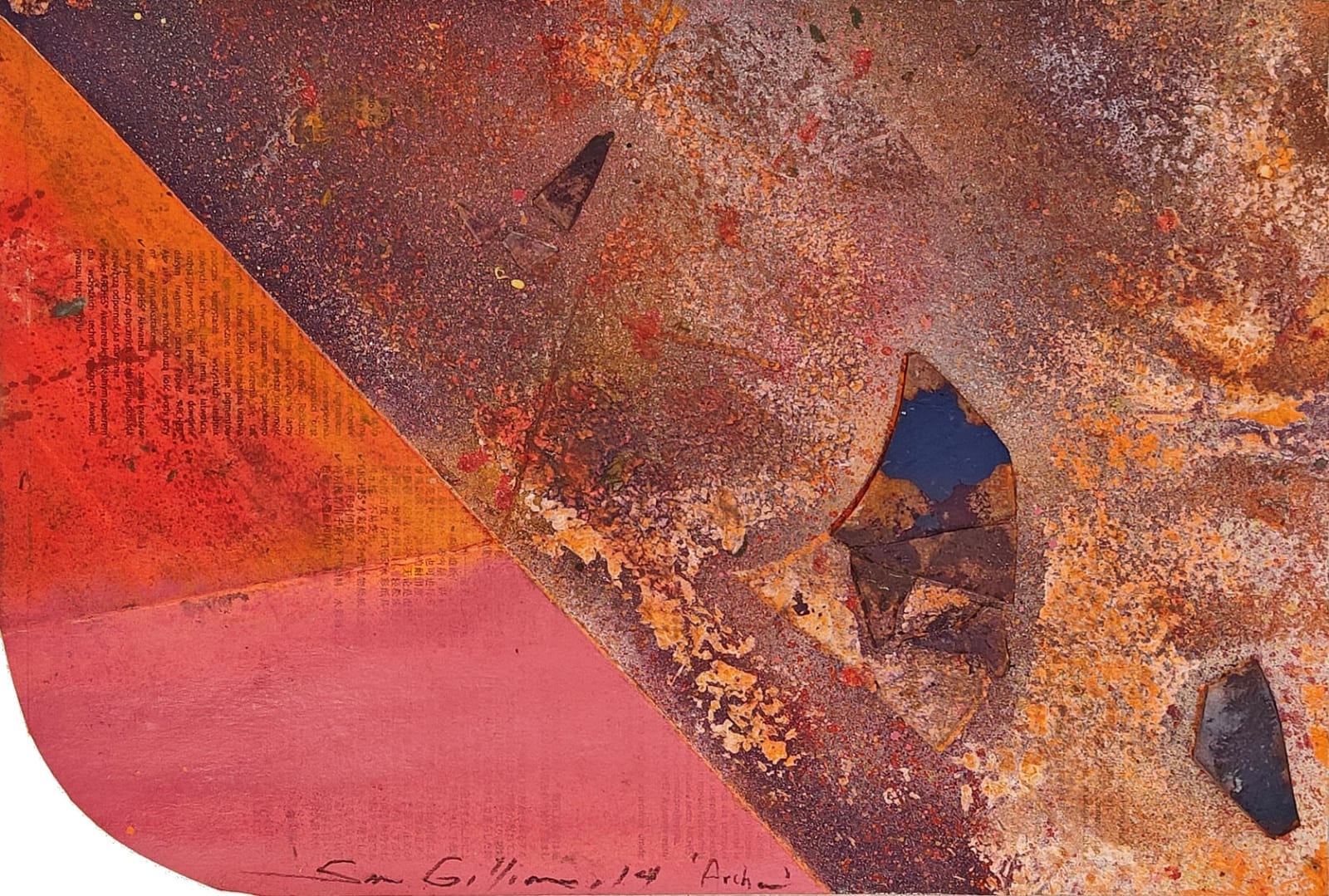 Sam Gilliam, Arches, 2014