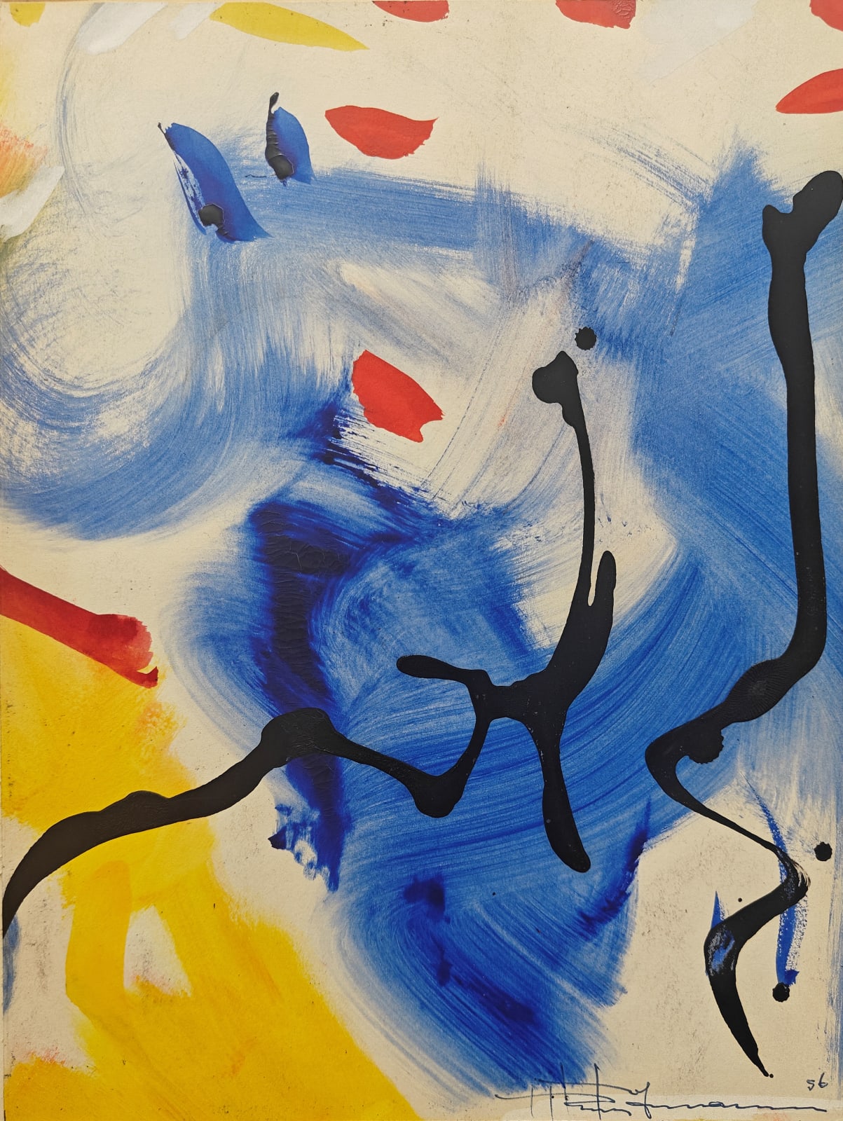 Hans Hofmann, Untilted composition, 1956