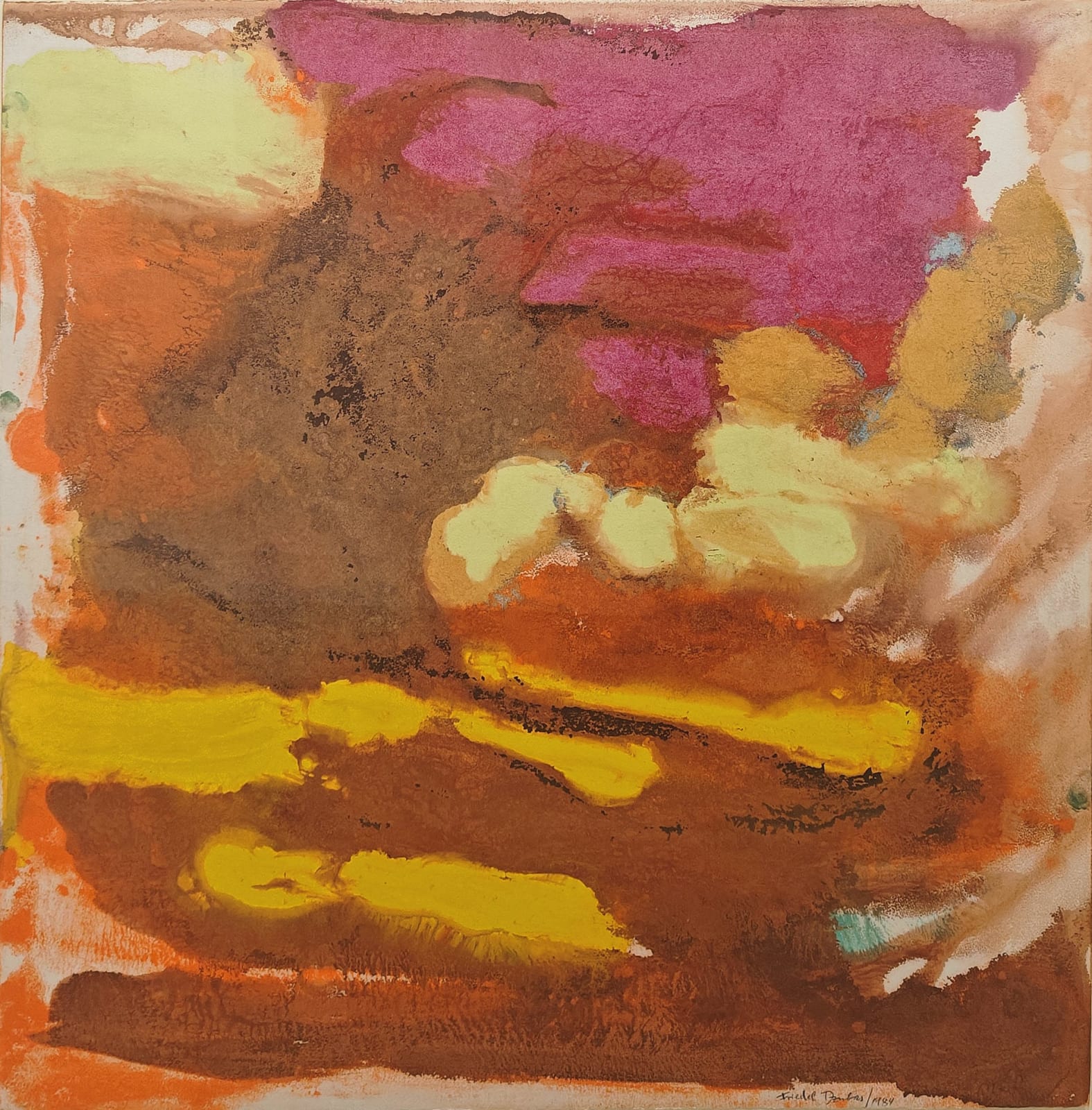 Friedel Dzubas, Untitled, 1984